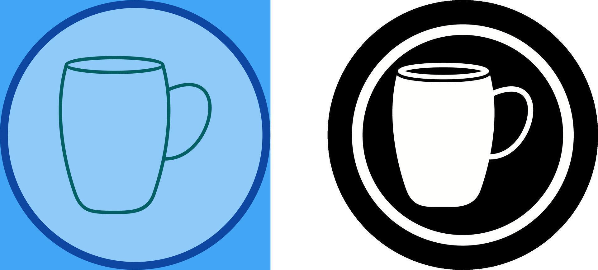 Mug Icon Design vector