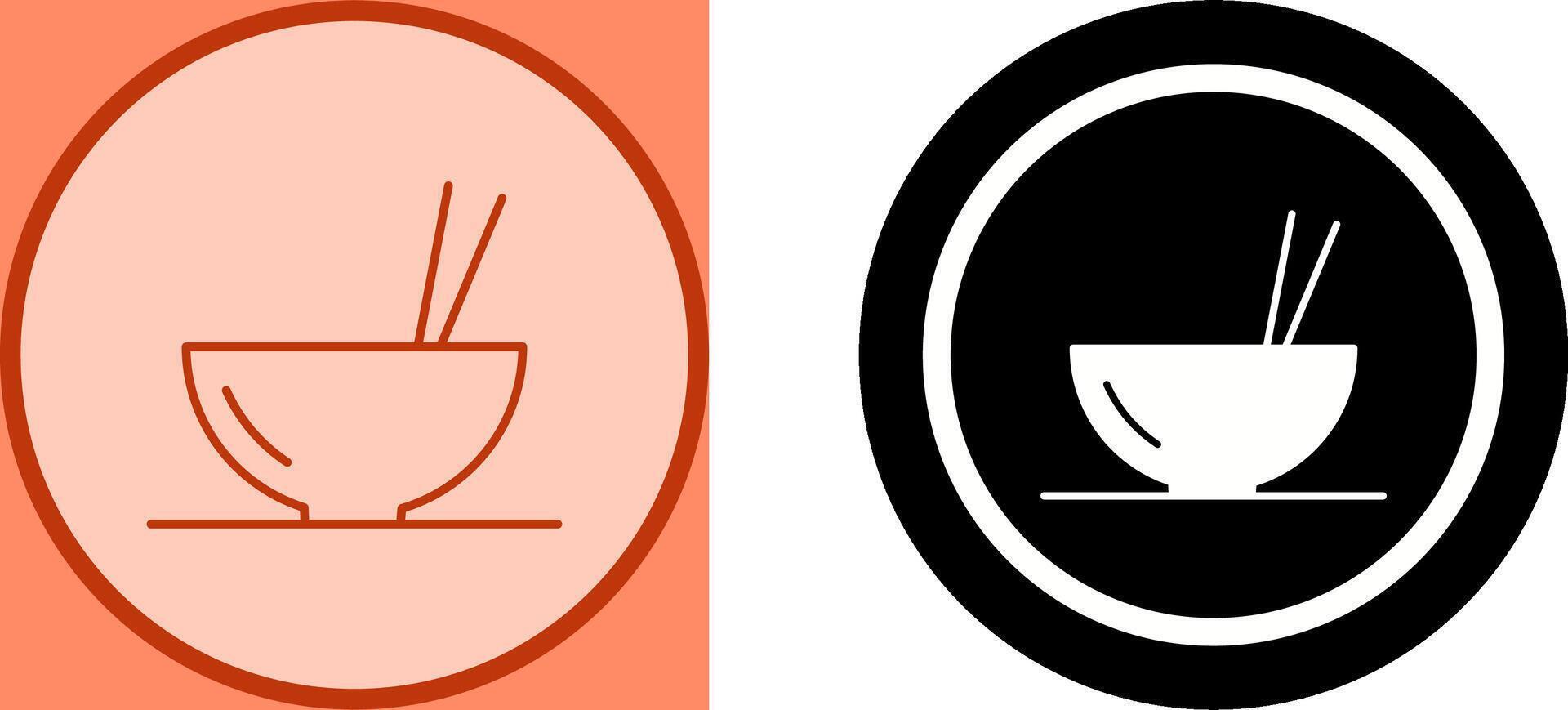Unique Food Icon Design vector