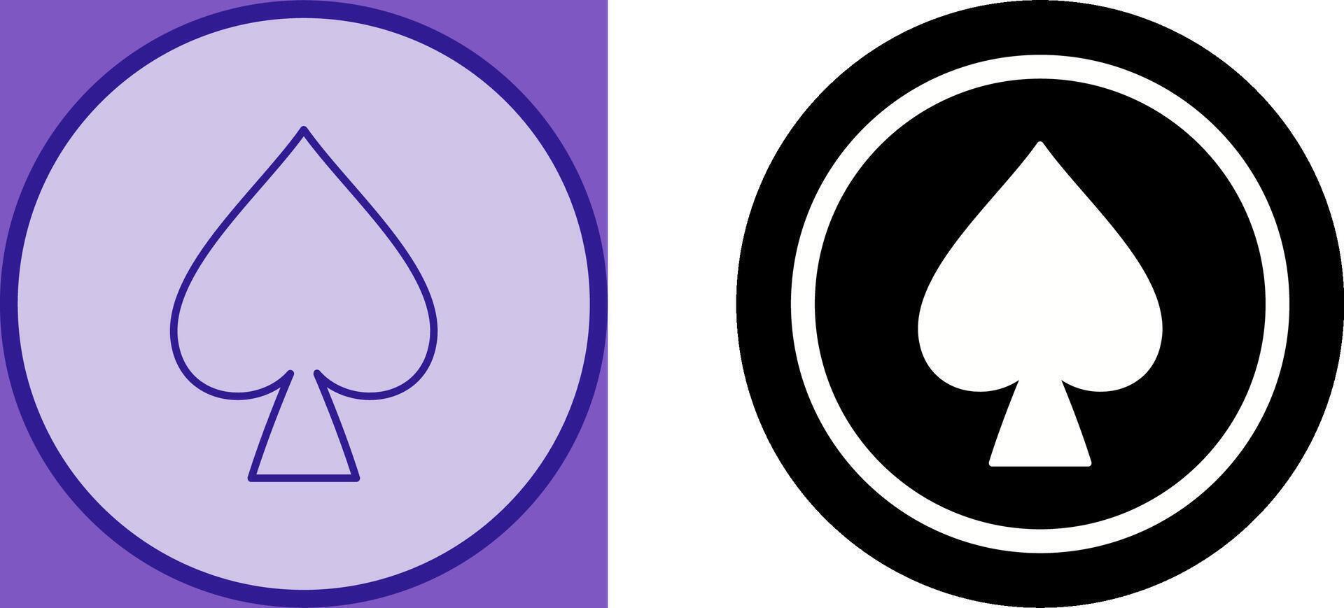 Spade Icon Design vector
