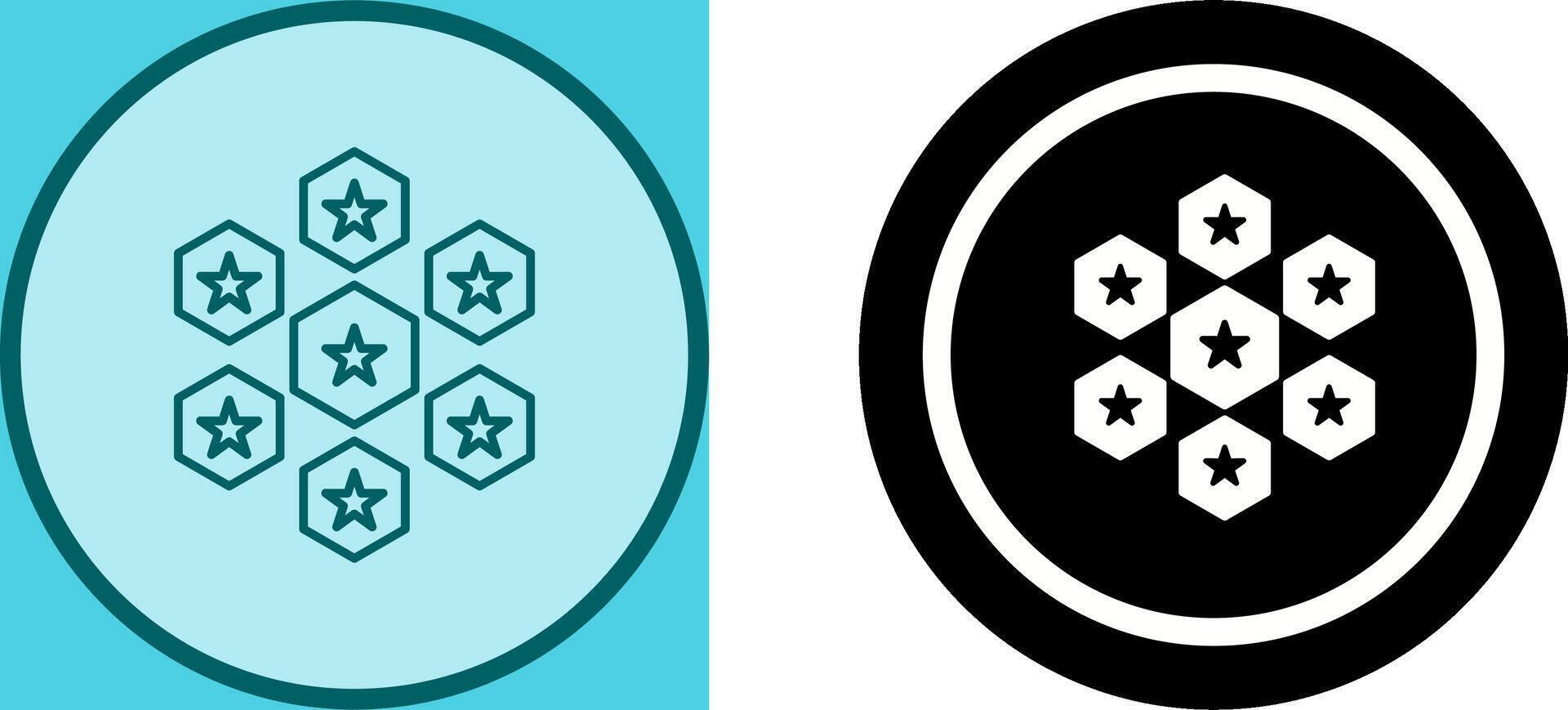 Unique Reputation Management Icon Design vector