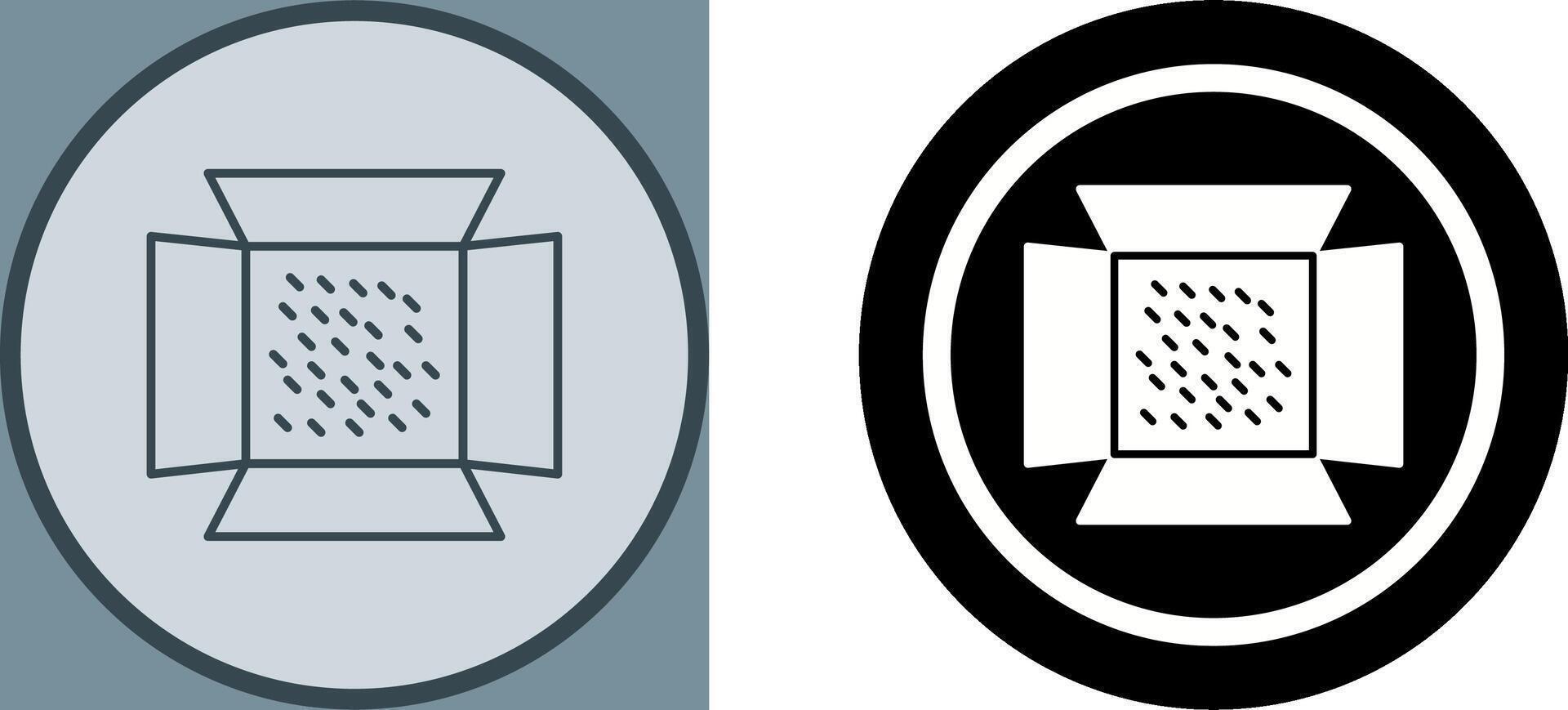 Unique Lights Icon Design vector