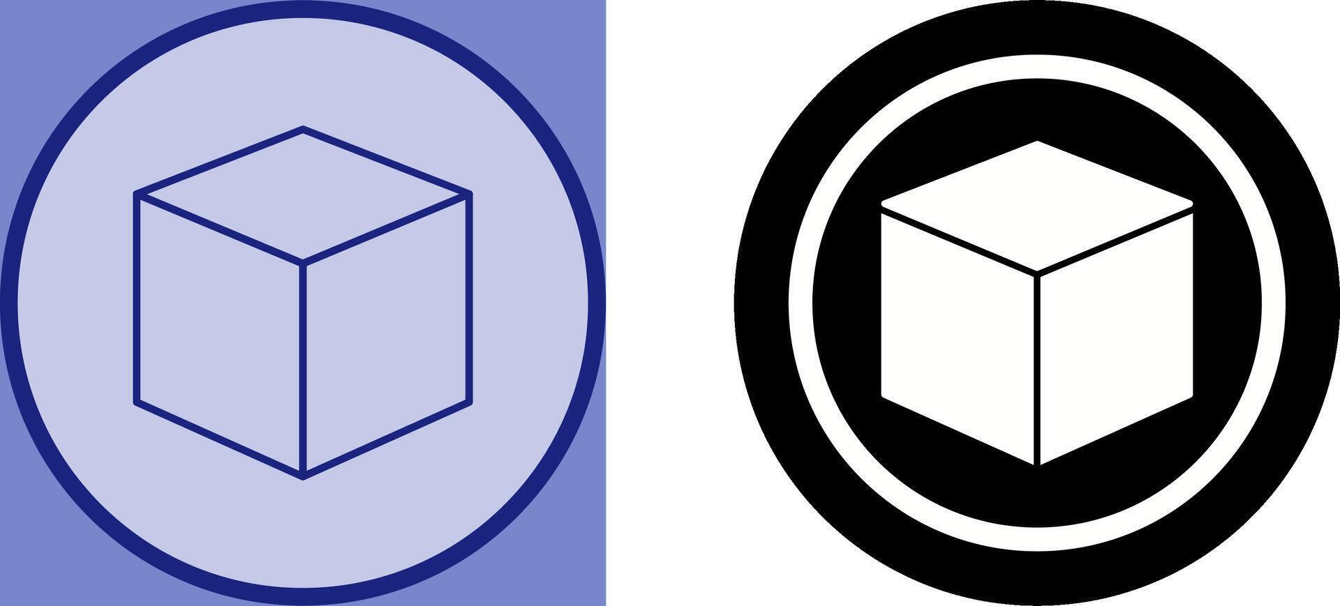 Cubic Design Icon Design vector