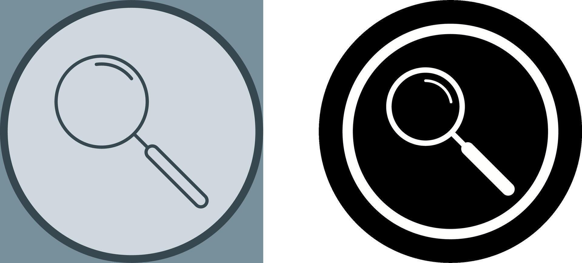 Unique Search Icon Design vector