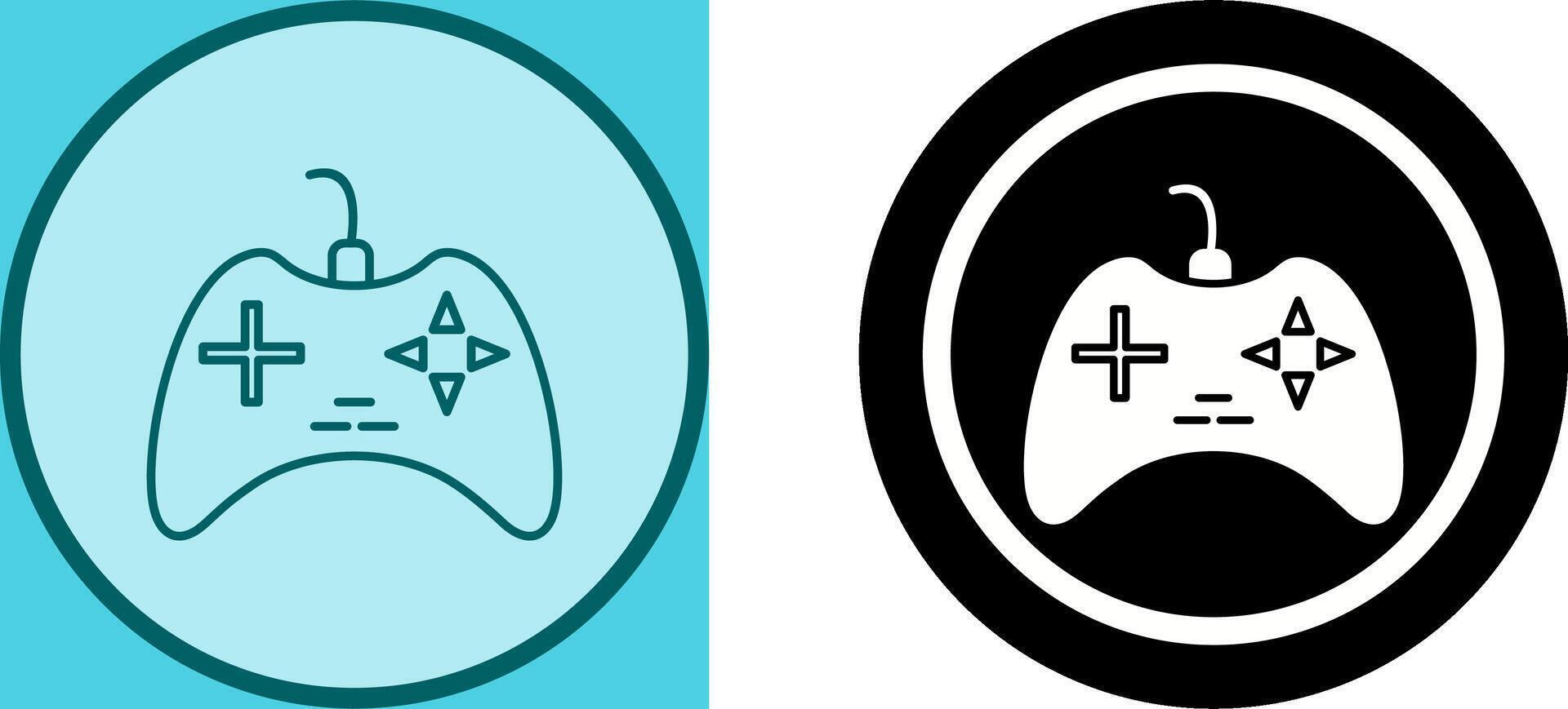 Unique Gaming Console Icon Design vector