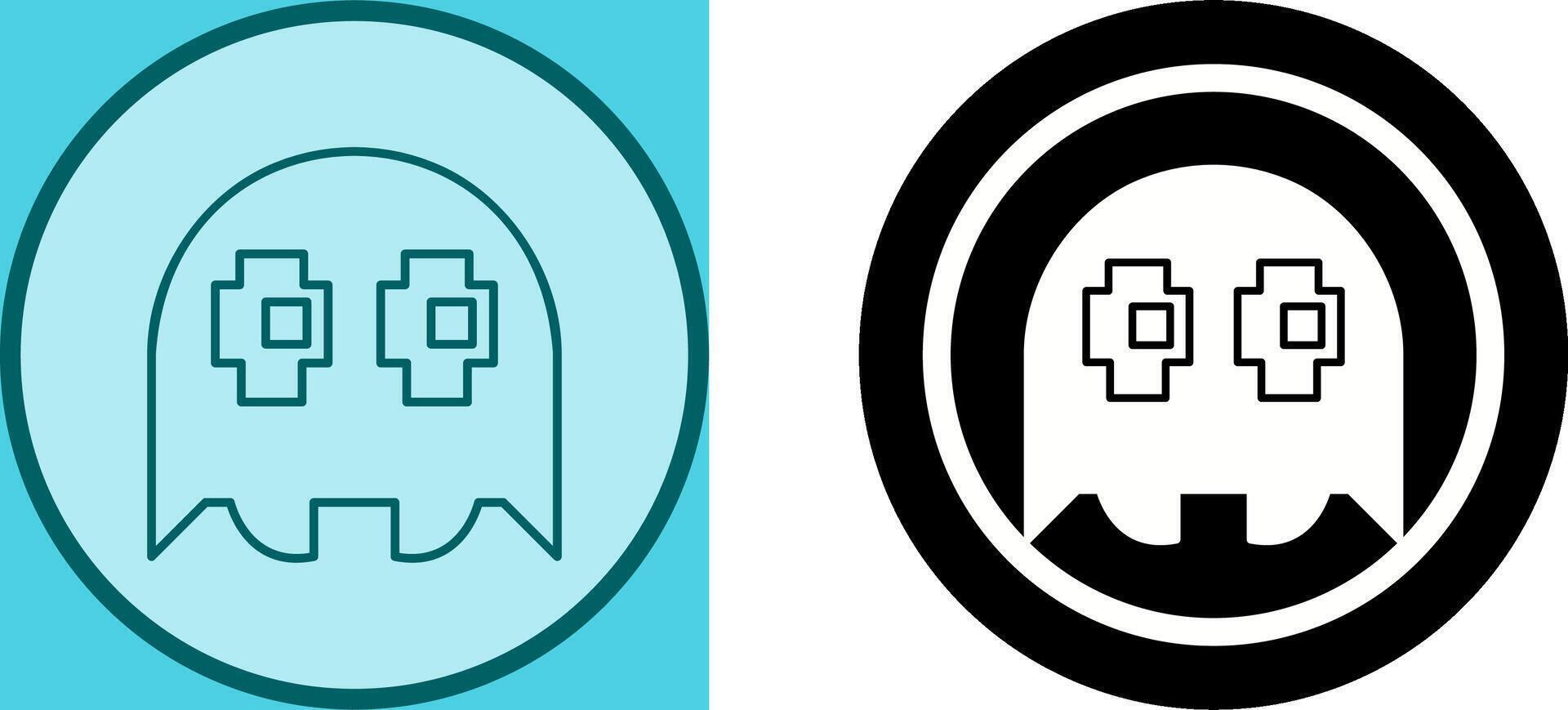Unique Game Character Icon Design vector