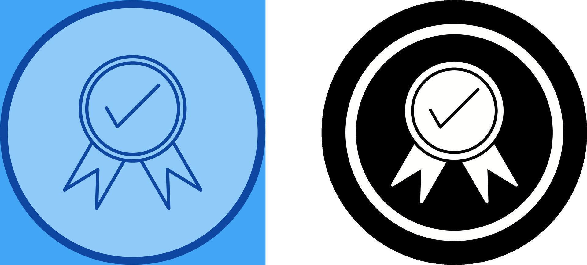 Unique Quality Control Icon Design vector