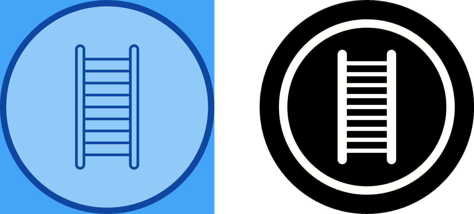 Unique Ladders Icon Design vector