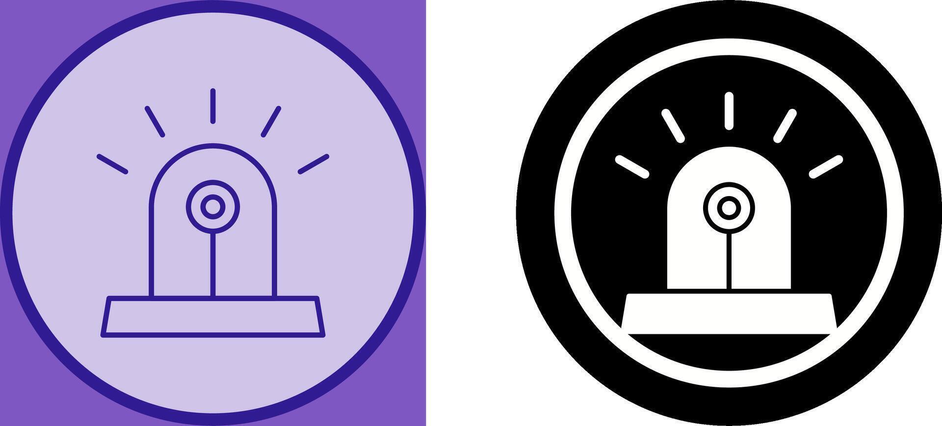 Unique Siren Icon Design vector