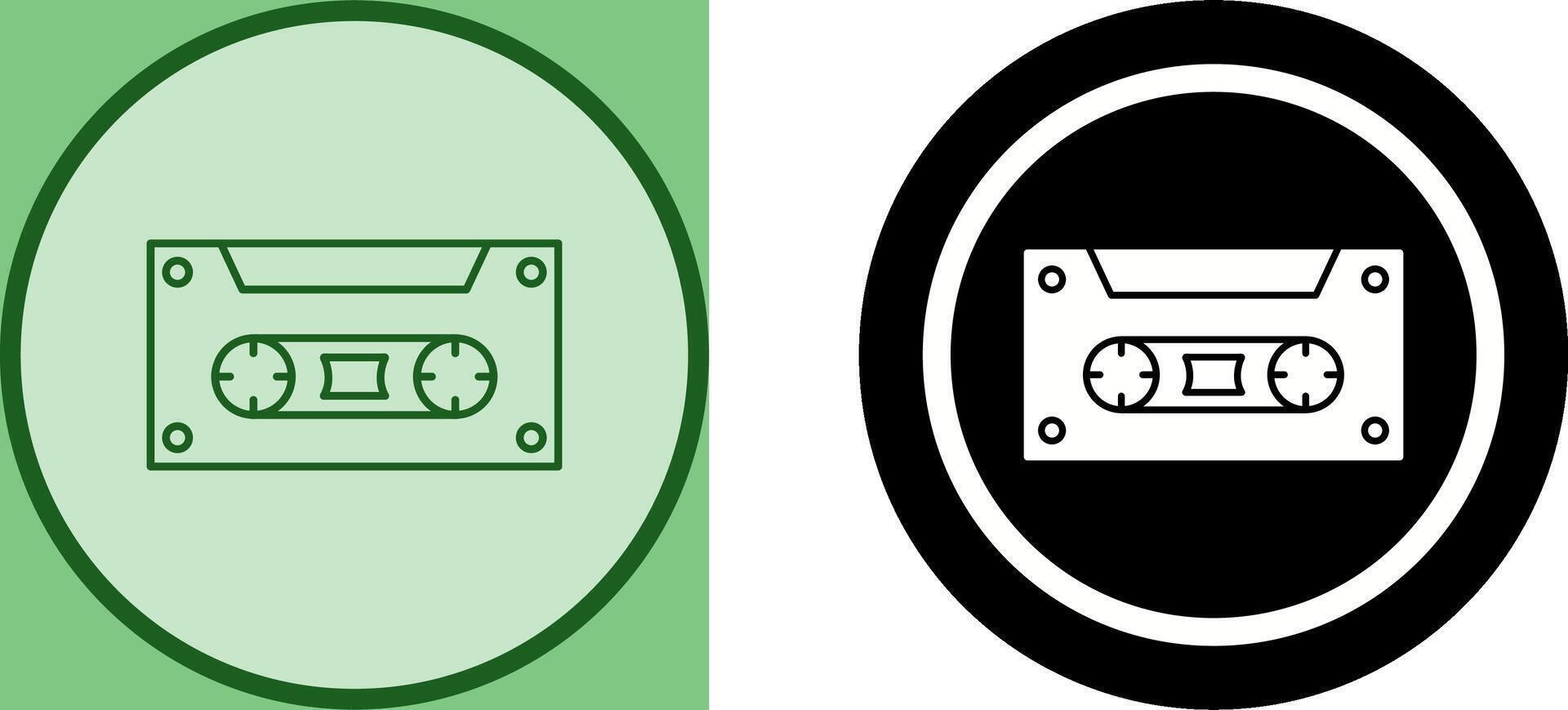Casette Icon Design vector