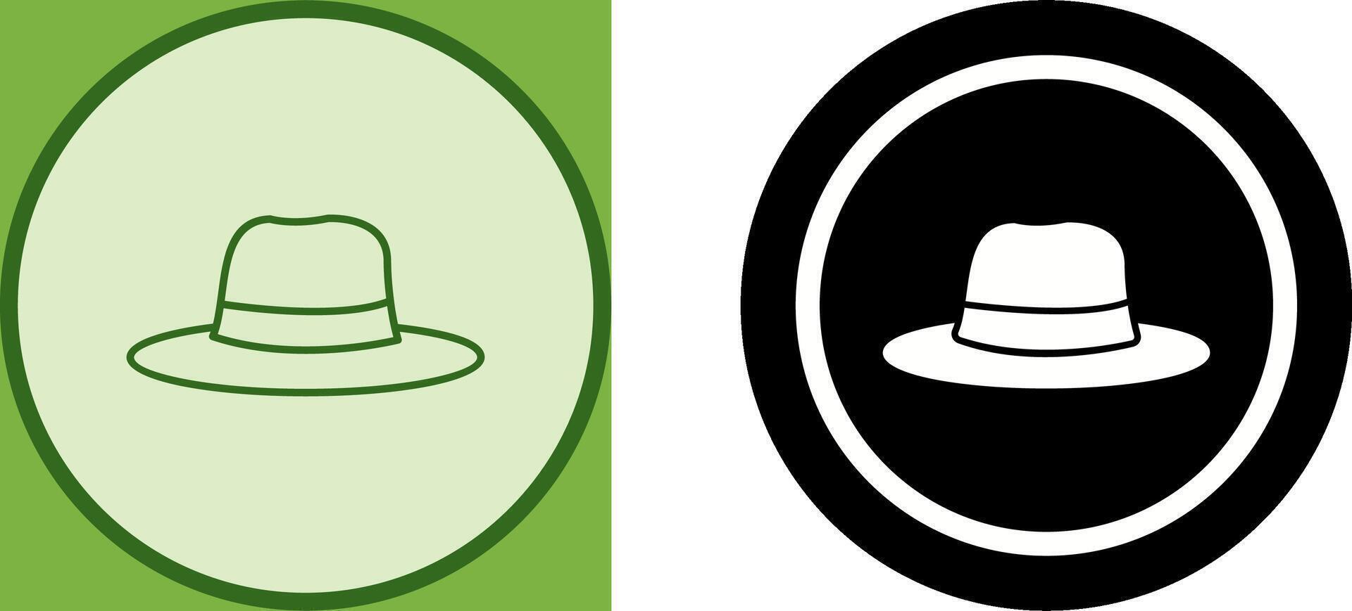 Women's Hat Icon Design vector