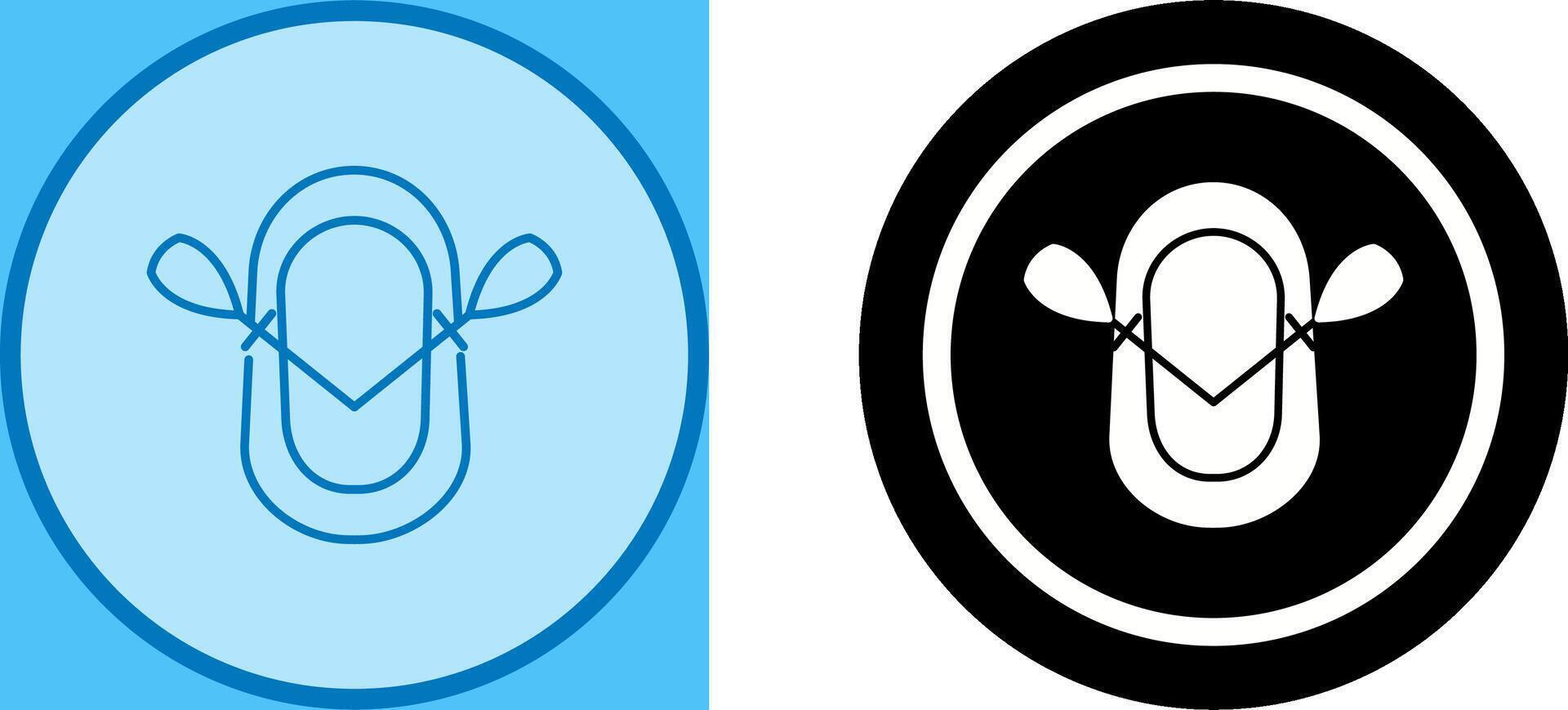 Dinghy Icon Design vector