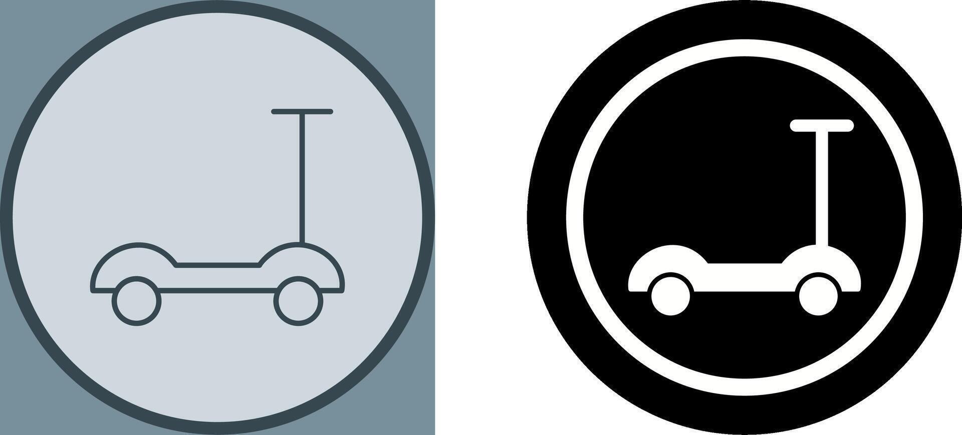 Scootie Icon Design vector