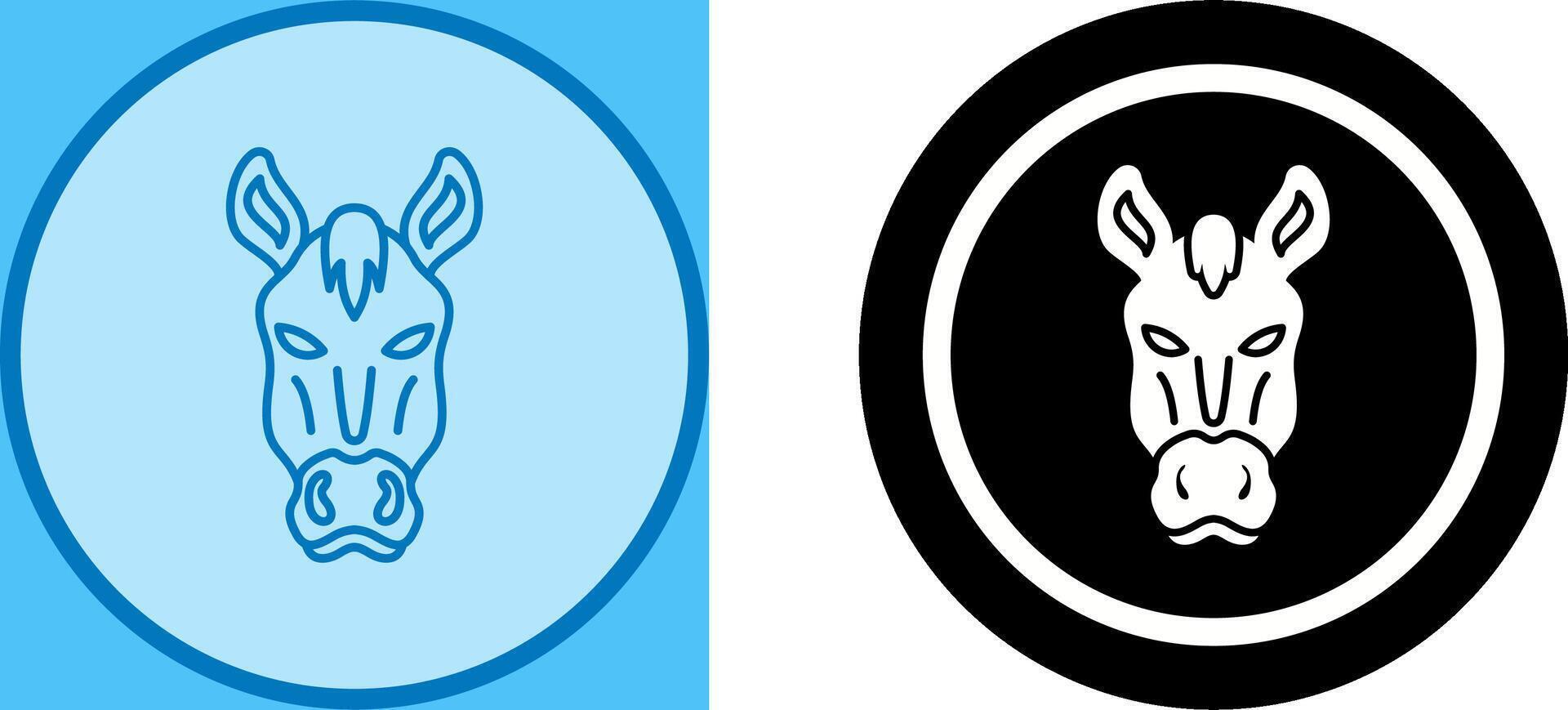 Horse Icon Design vector
