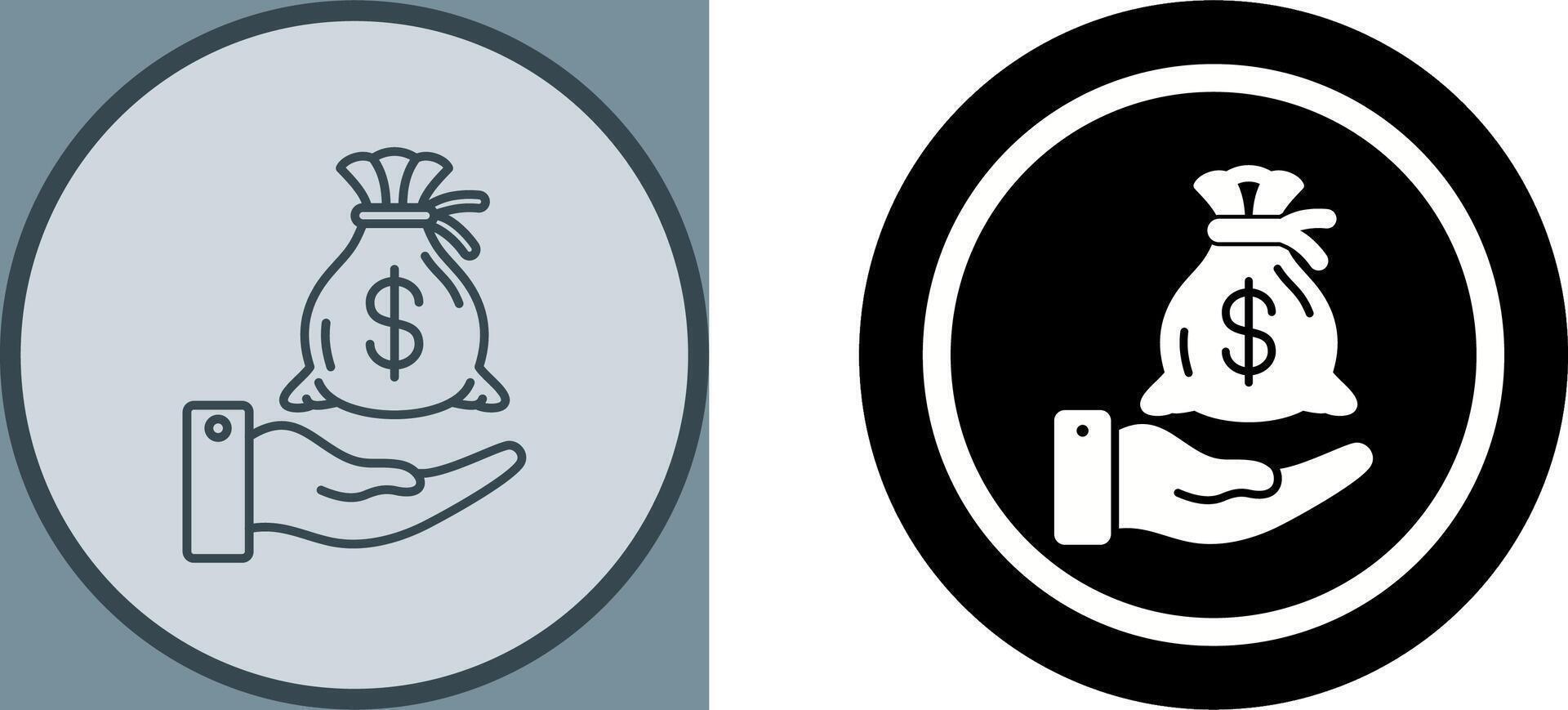 Income Icon Design vector