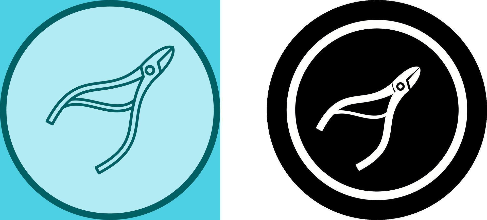 Nippers Icon Design vector