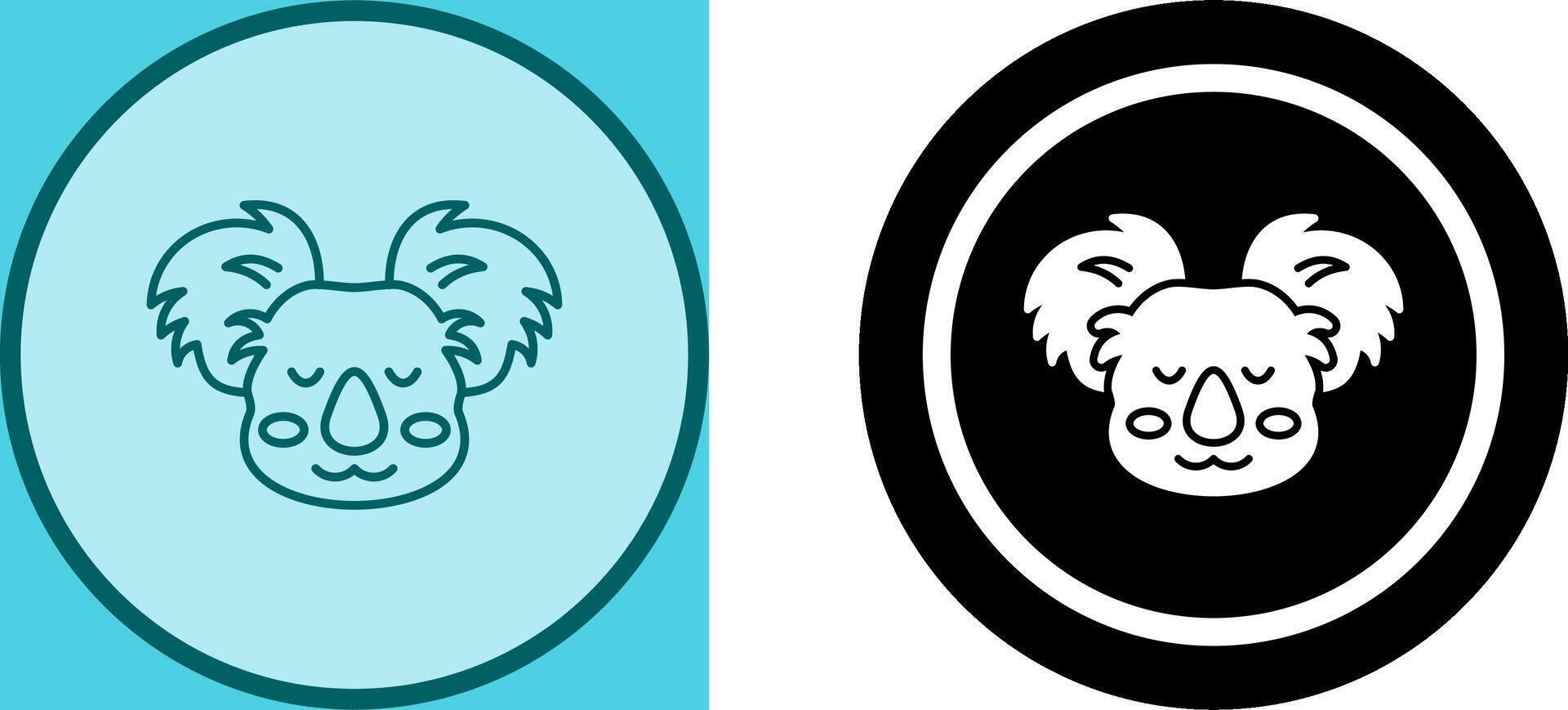 Koala Icon Design vector