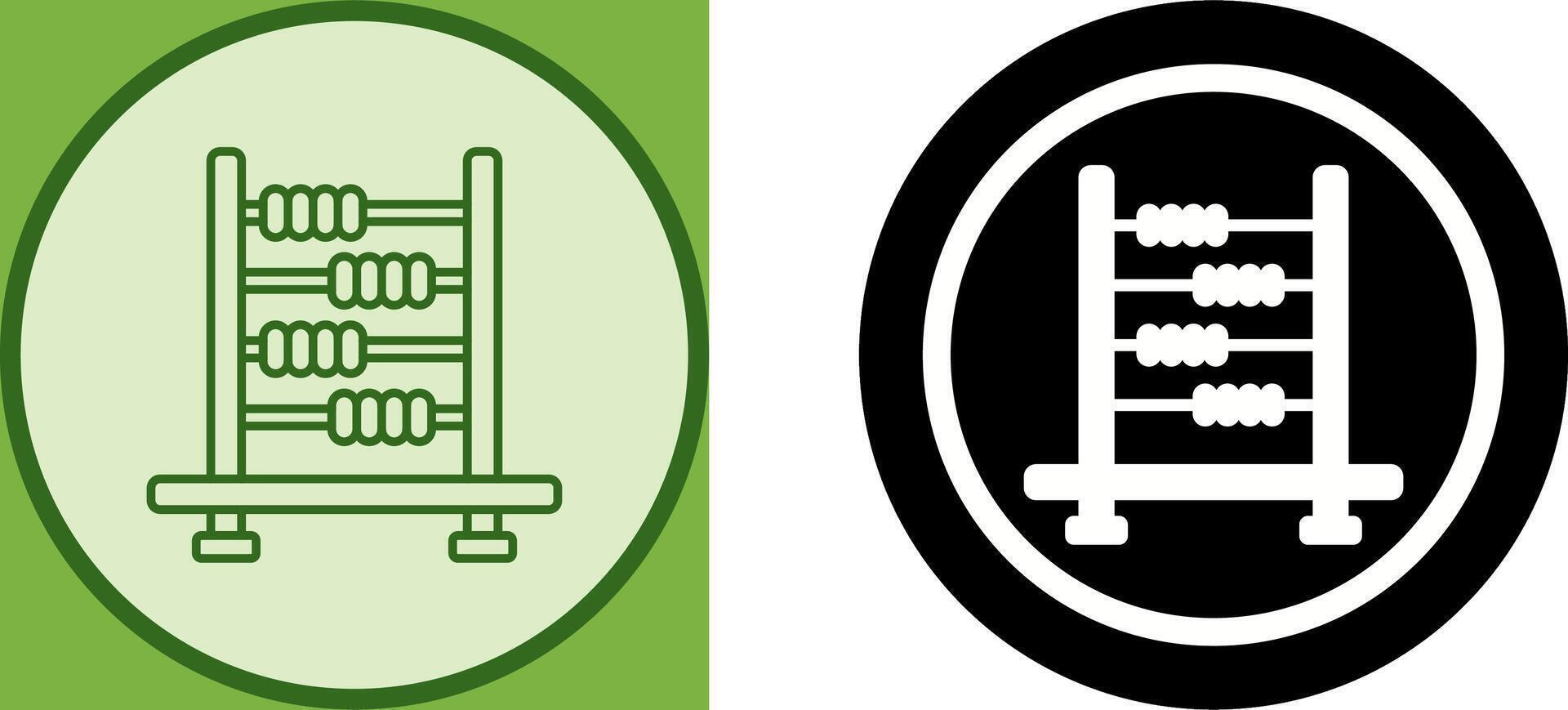 Abacus Icon Design vector