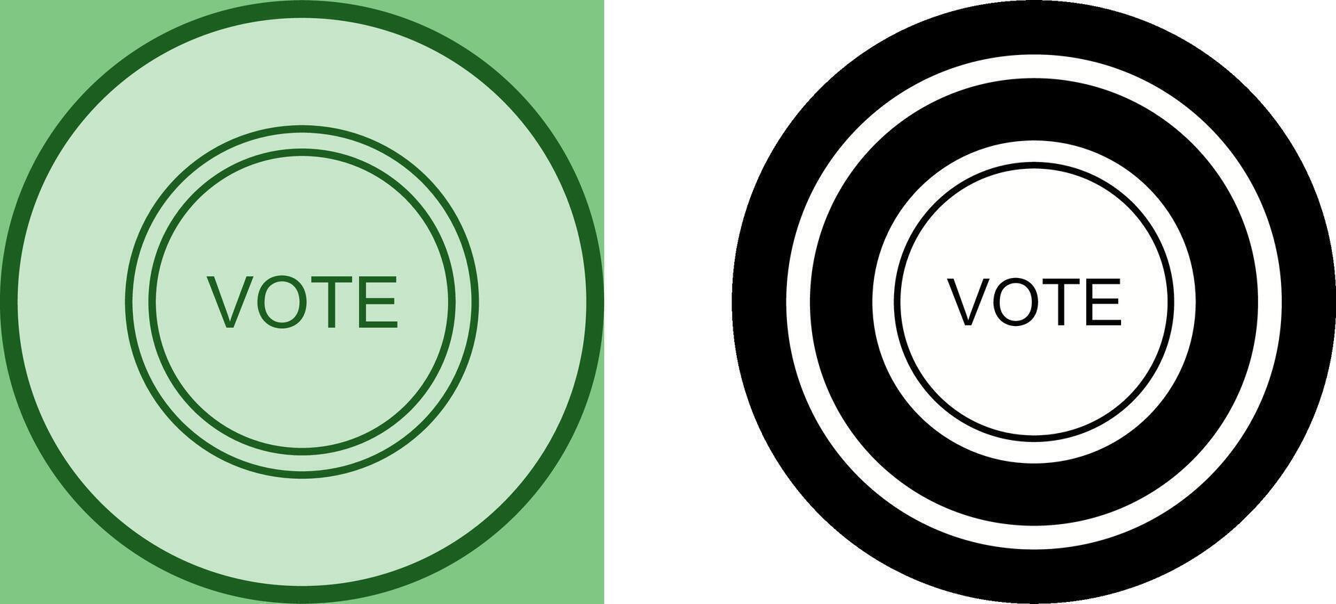Vote Link Icon Design vector