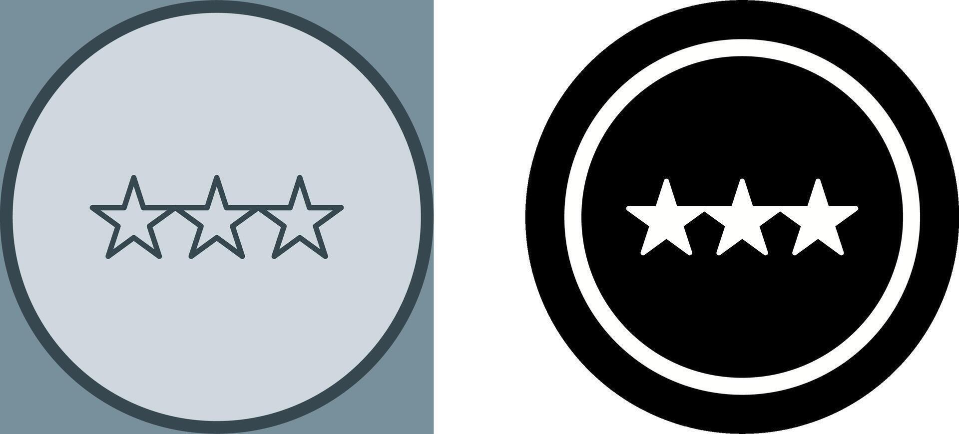 Stars Icon Design vector