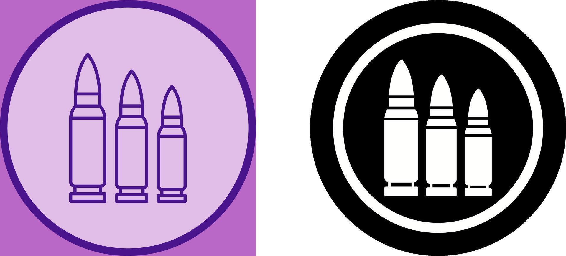 Bullets Icon Design vector