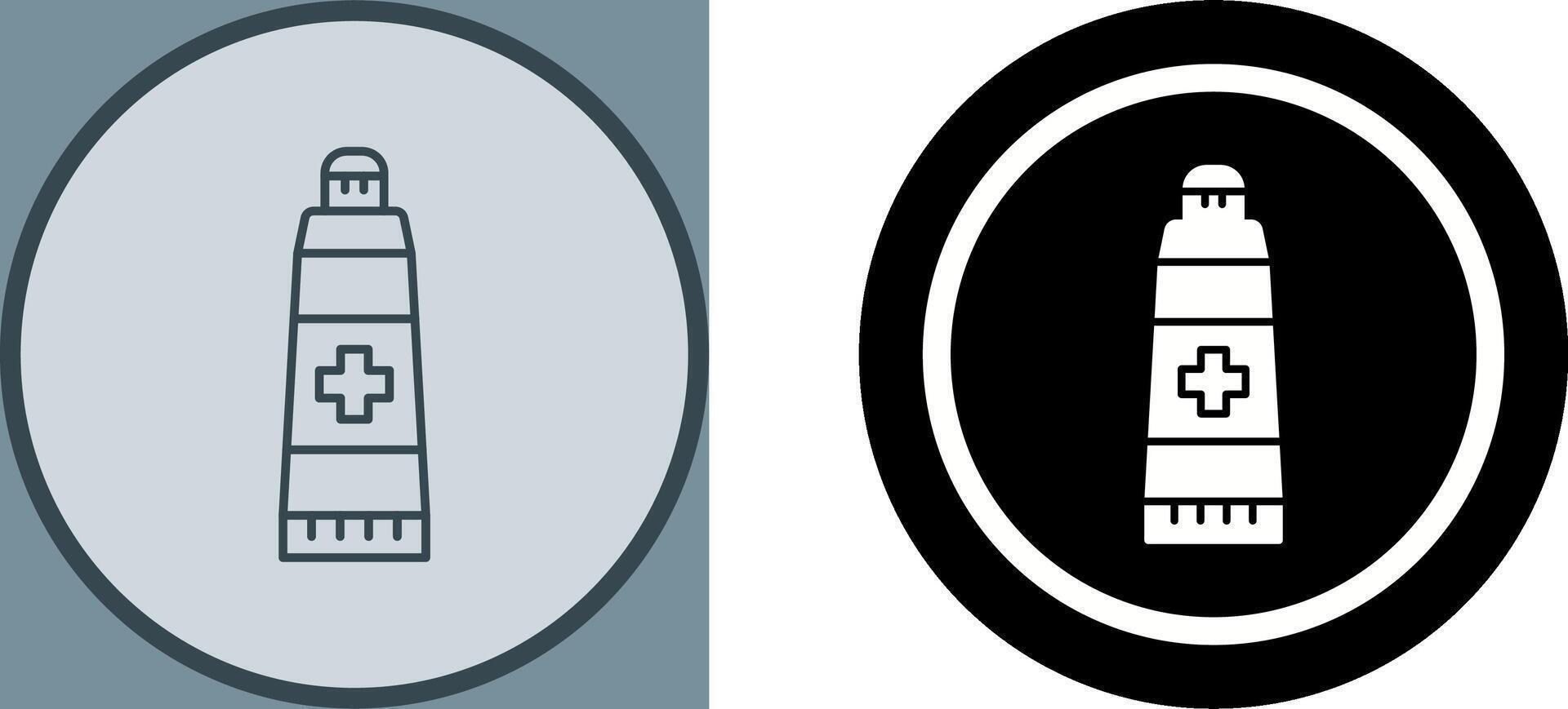 Ointment Icon Design vector
