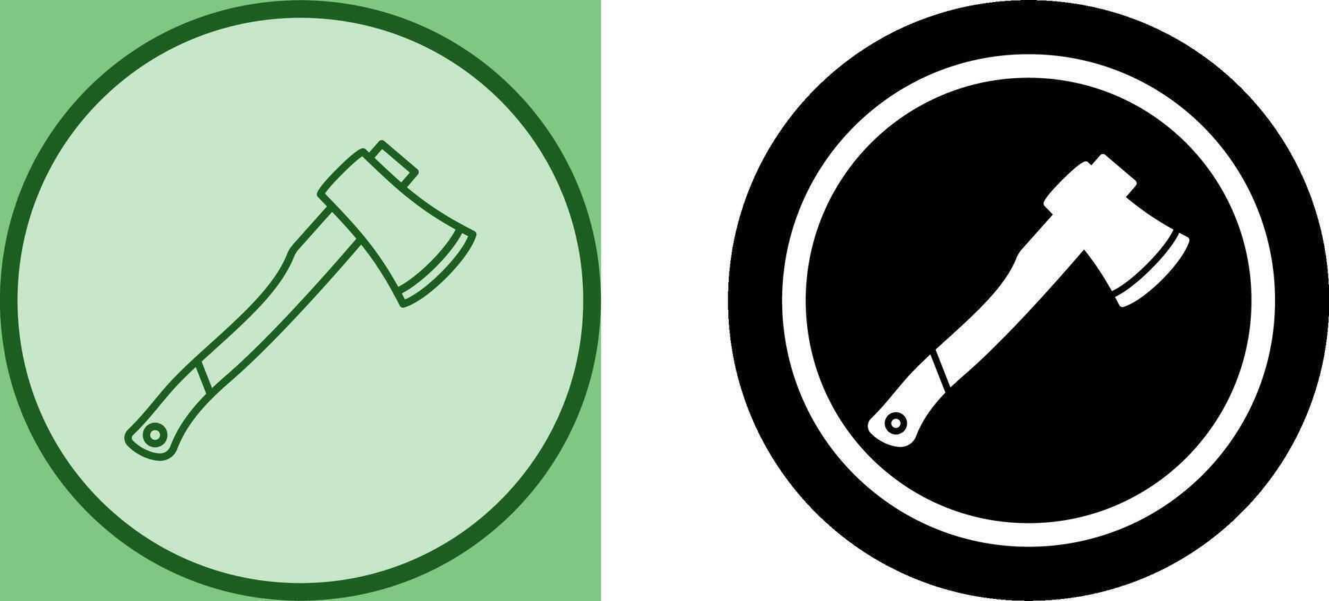 Axe Icon Design vector