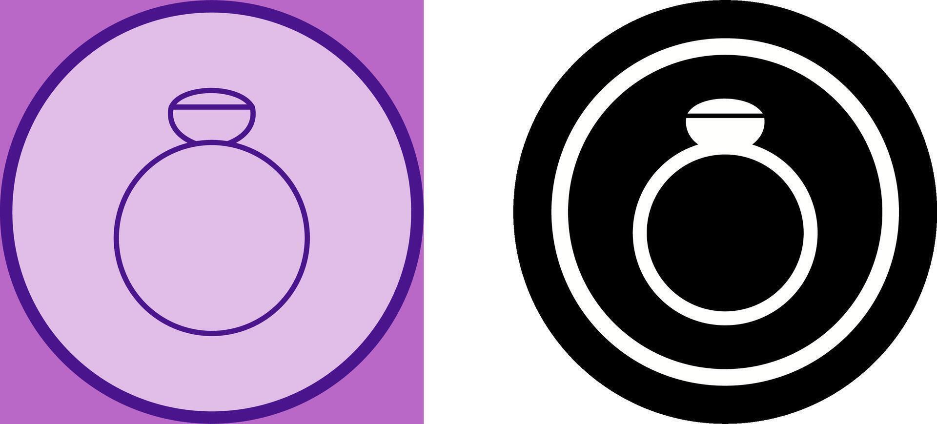 Ring Icon Design vector