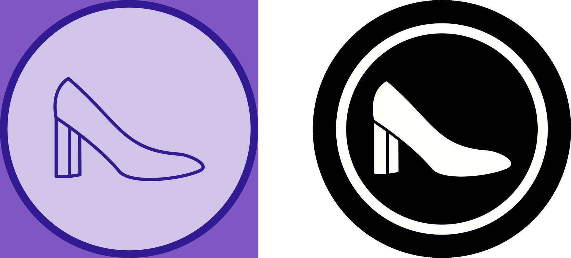 Heels Icon Design vector