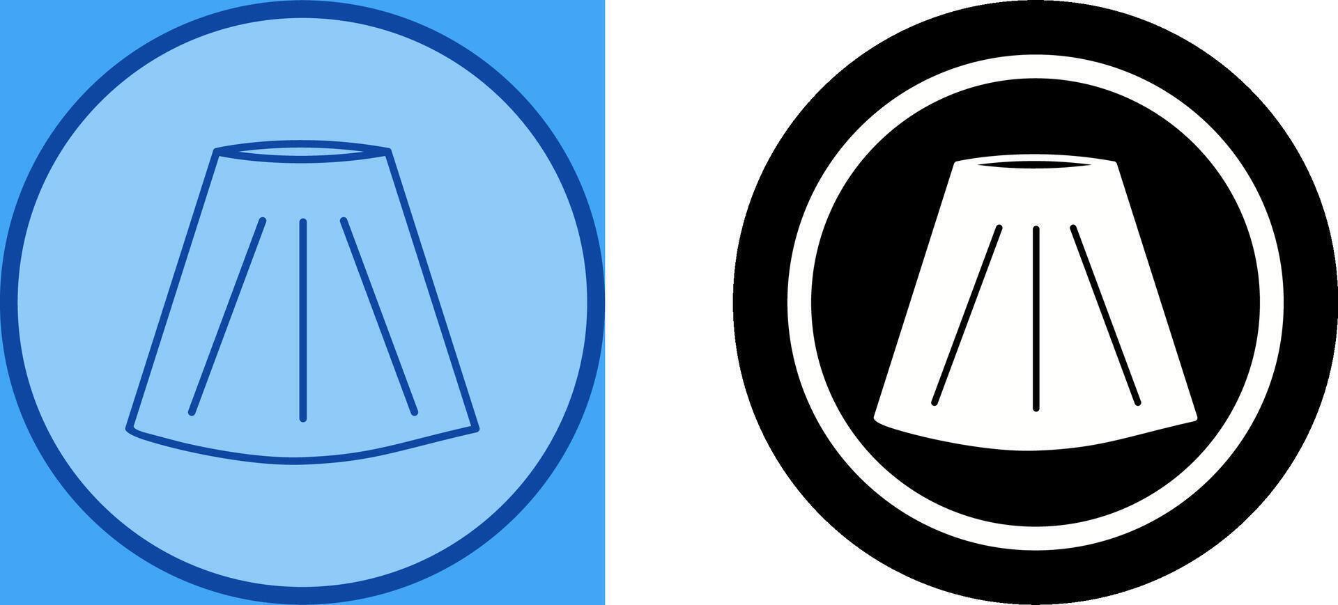 Skirt Icon Design vector