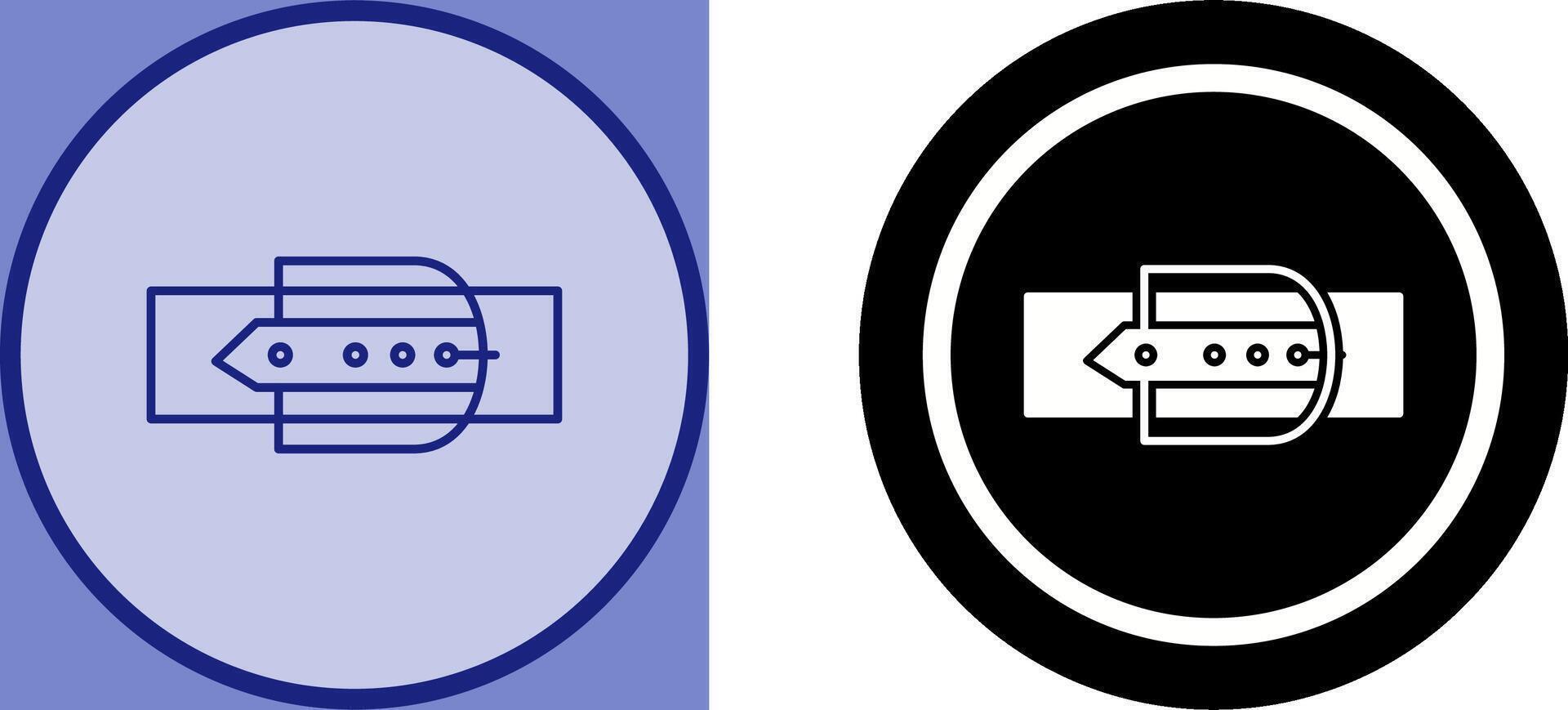 Belt Icon Design vector