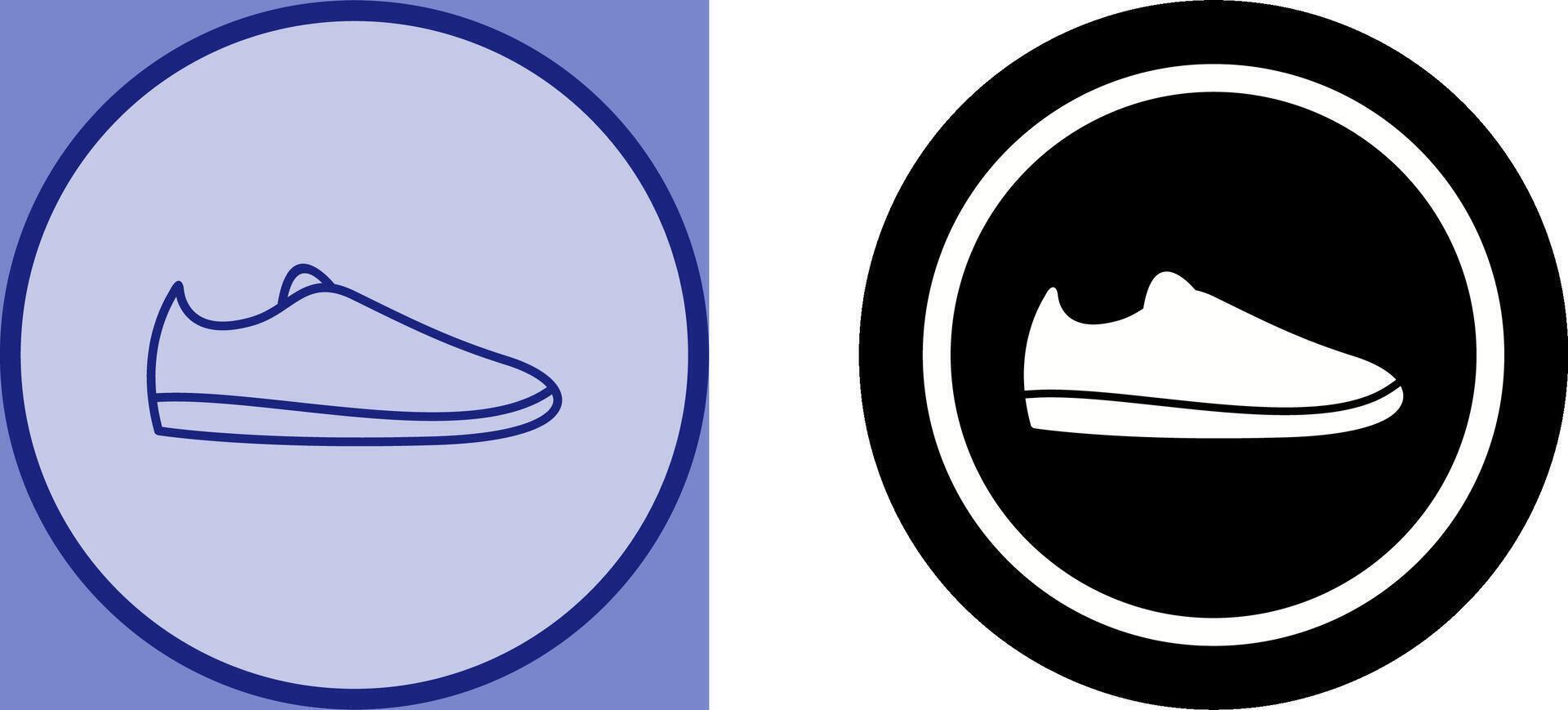 Casual Shoes Icon Design vector