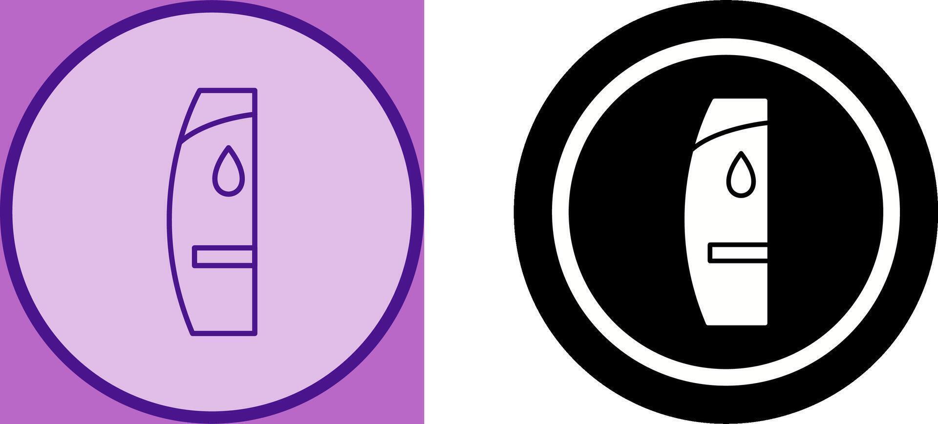 Shampoo Icon Design vector