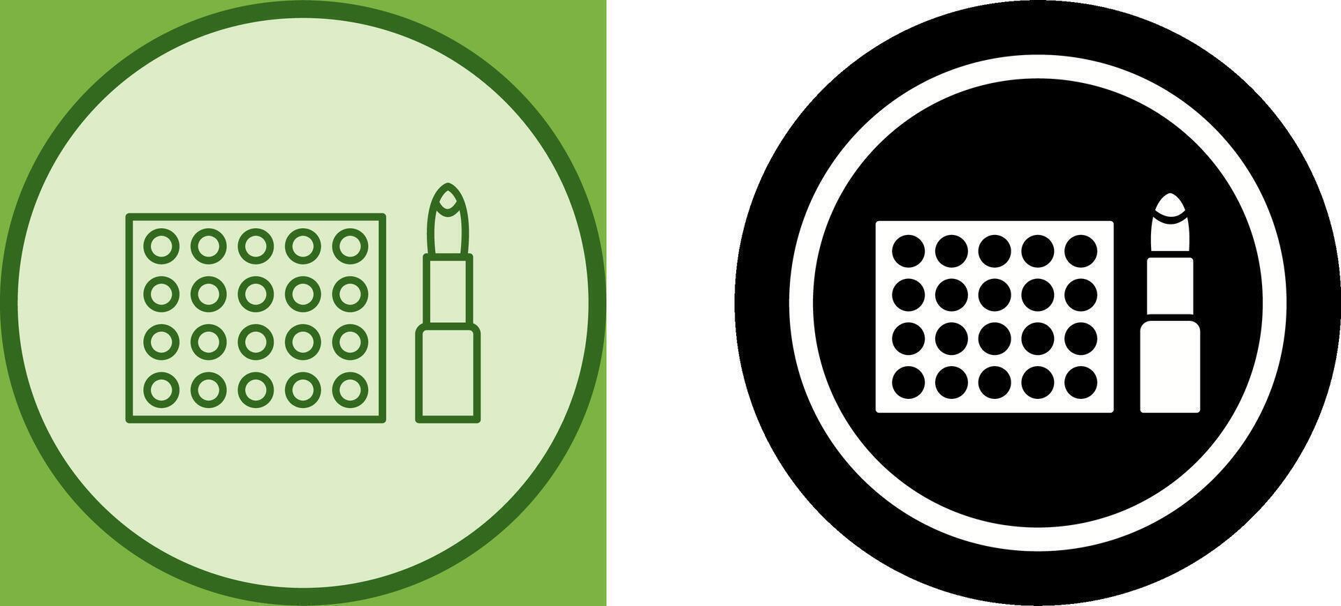 Makeup Icon Design vector