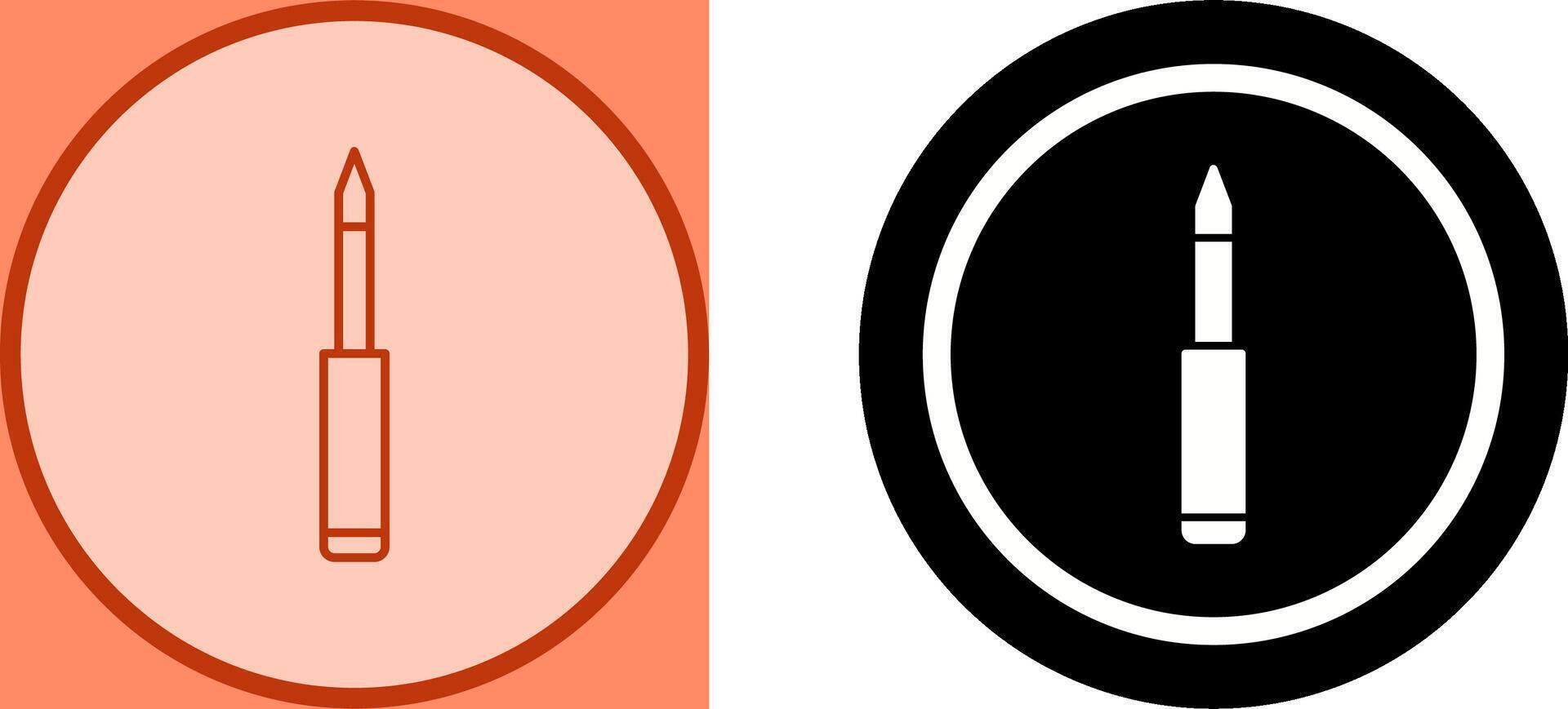 Eyeliner Icon Design vector