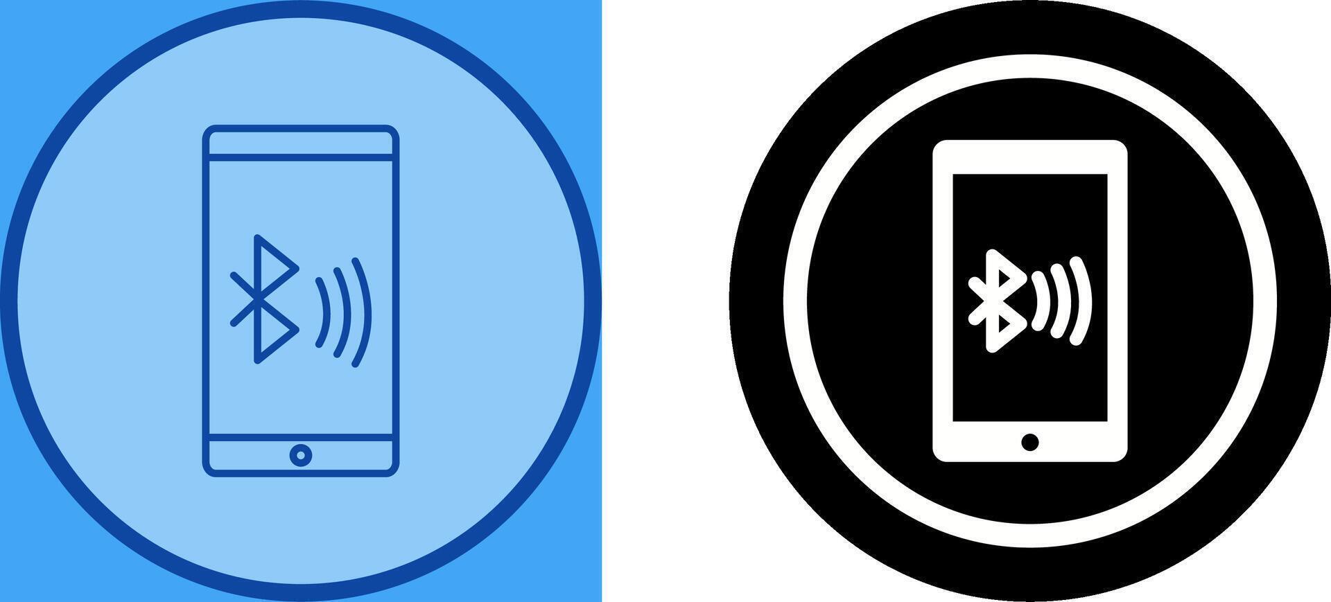 Connected Device Icon Design vector