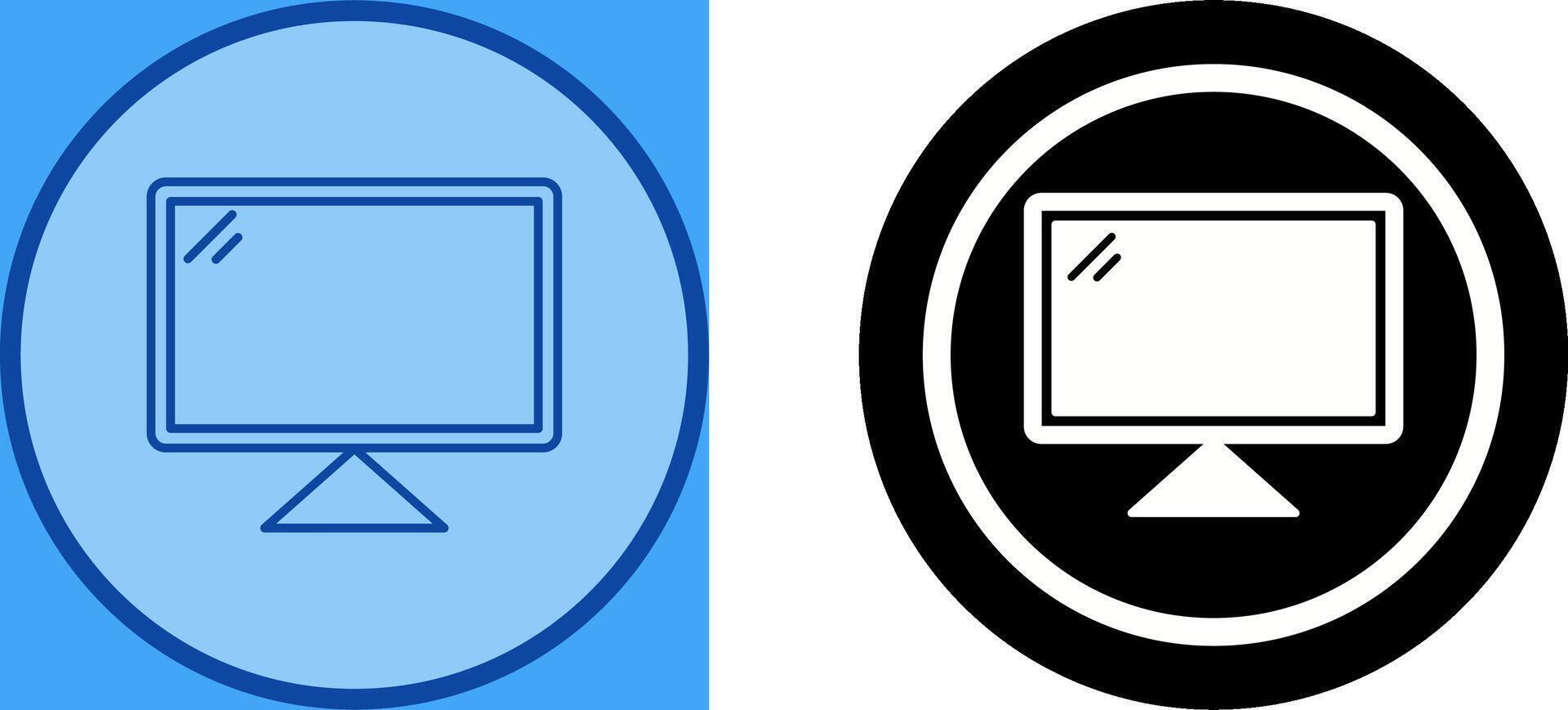 Computer Icon Design vector