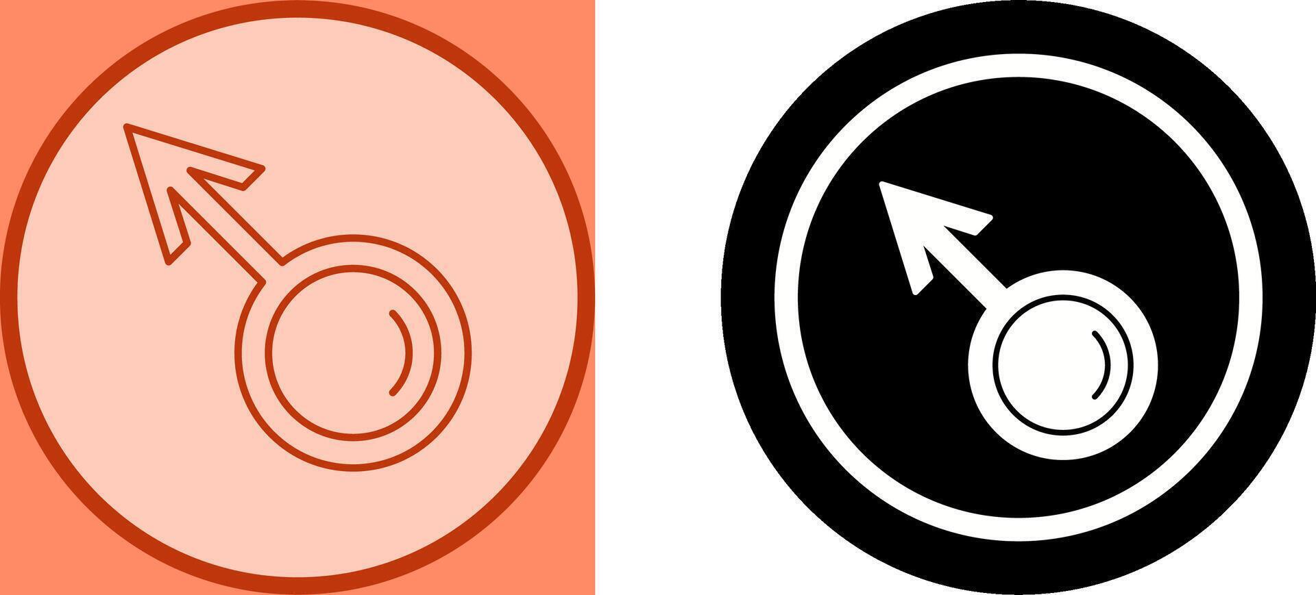 Male Icon Design vector