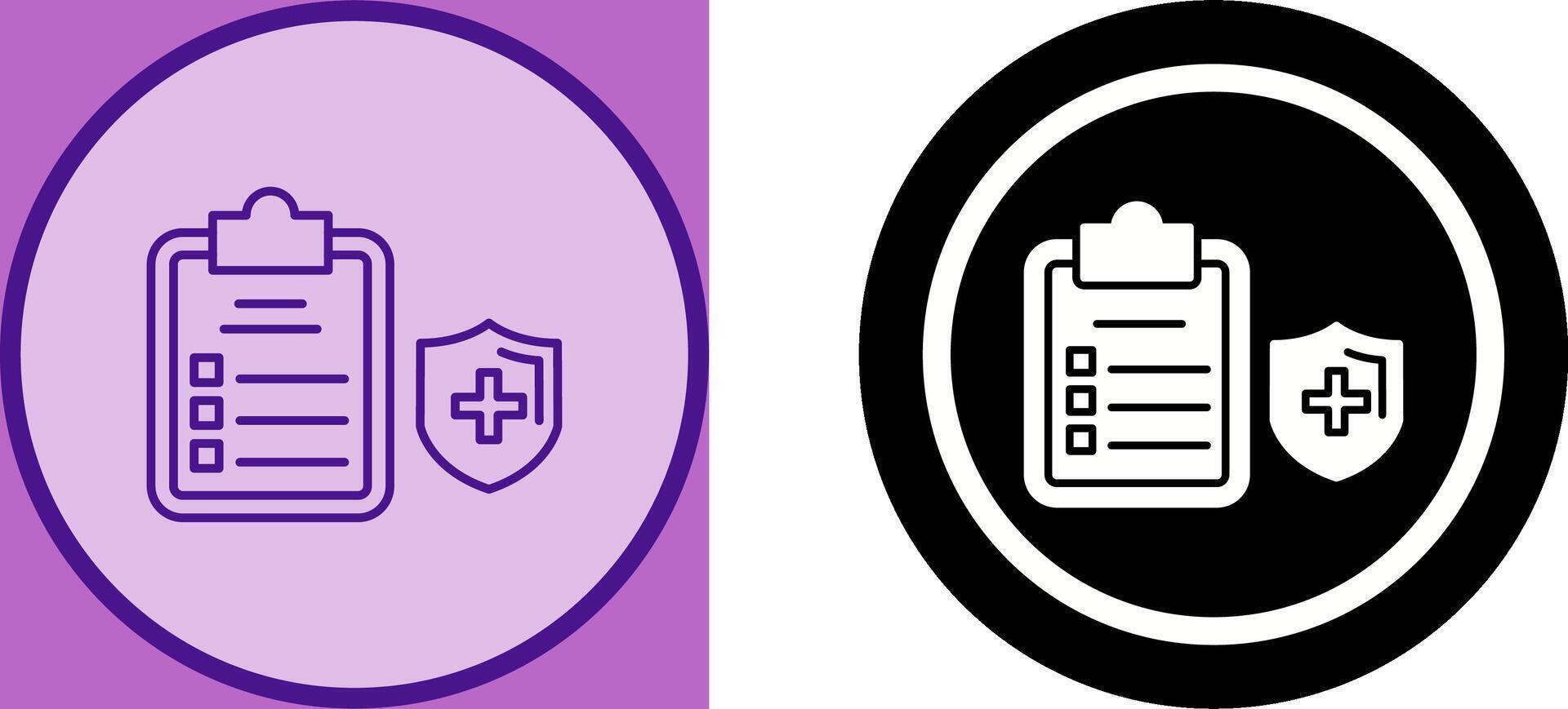 Medical Protection Icon Design vector