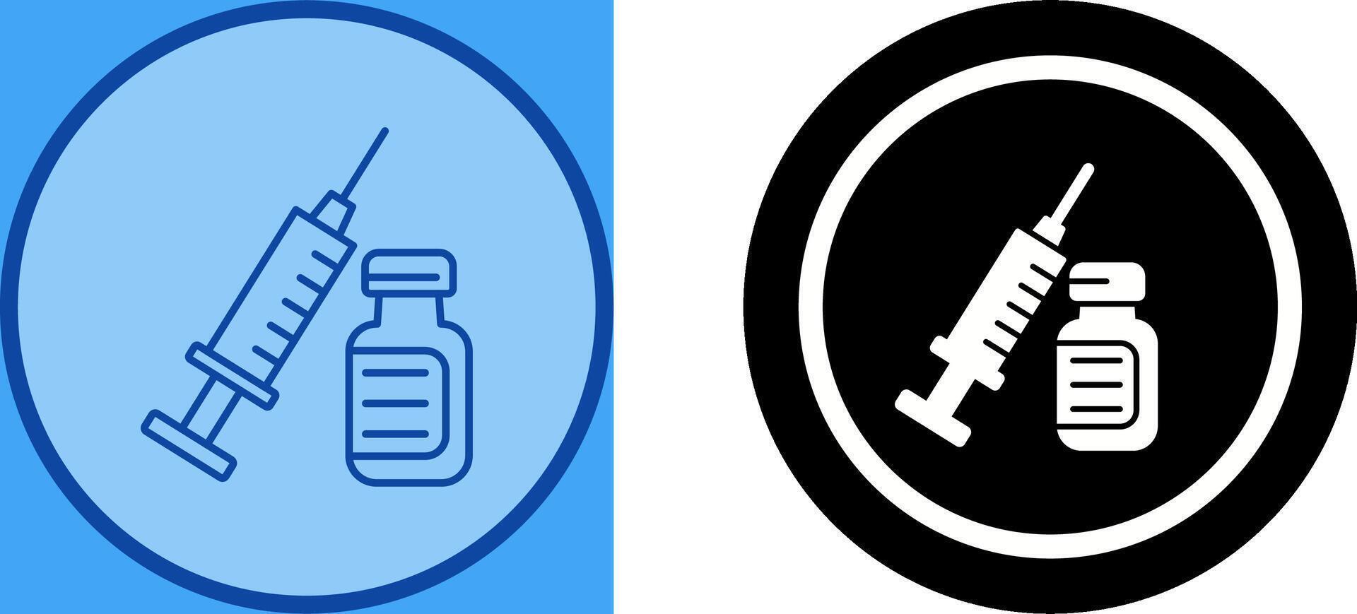 Syringe Icon Design vector