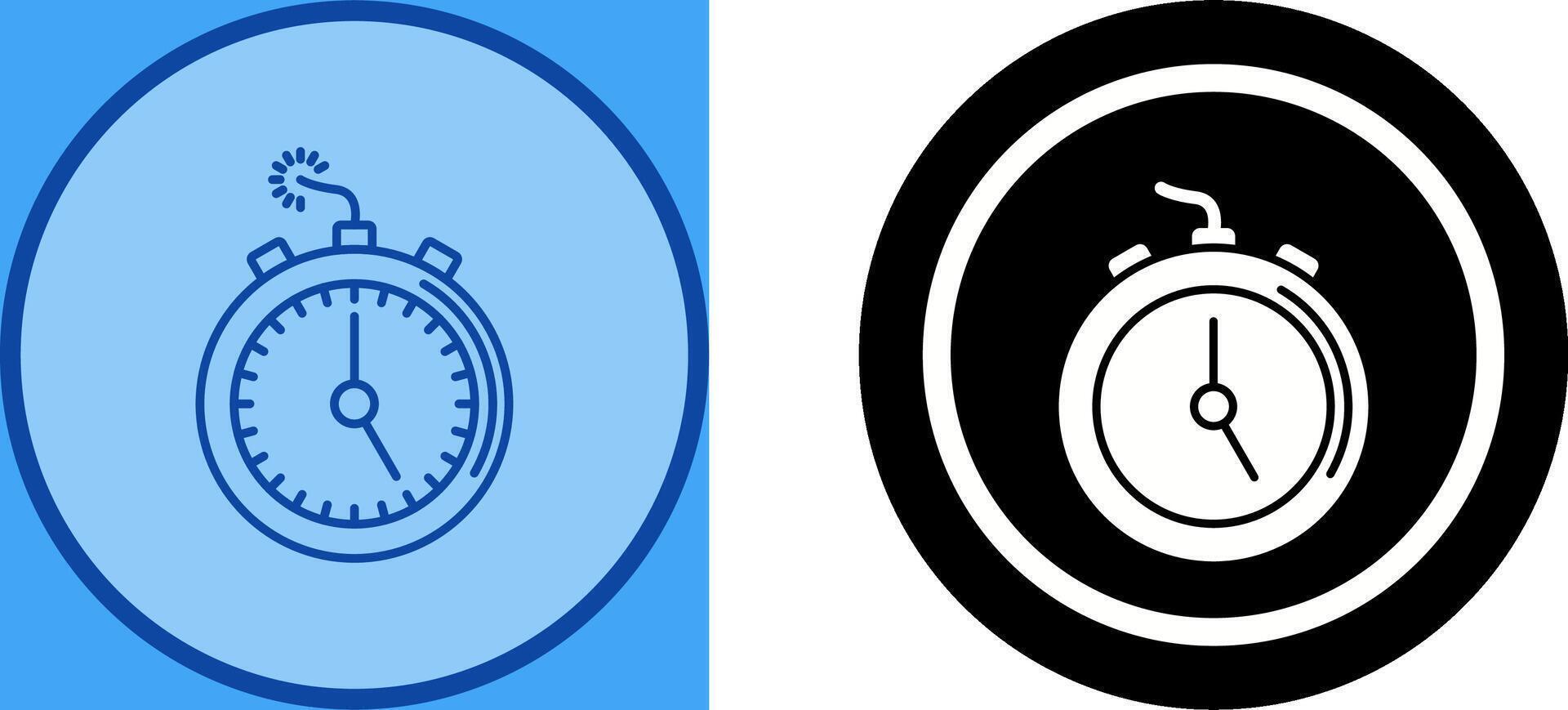 Deadline Icon Design vector