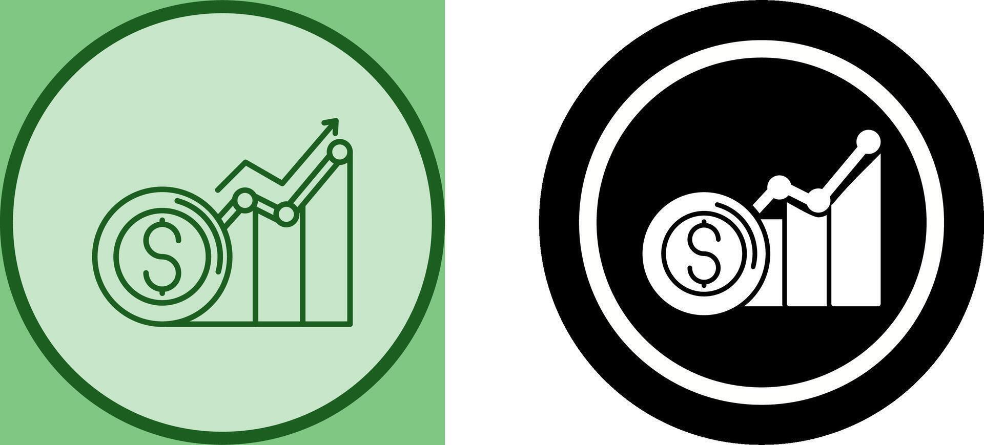 Revenue Icon Design vector