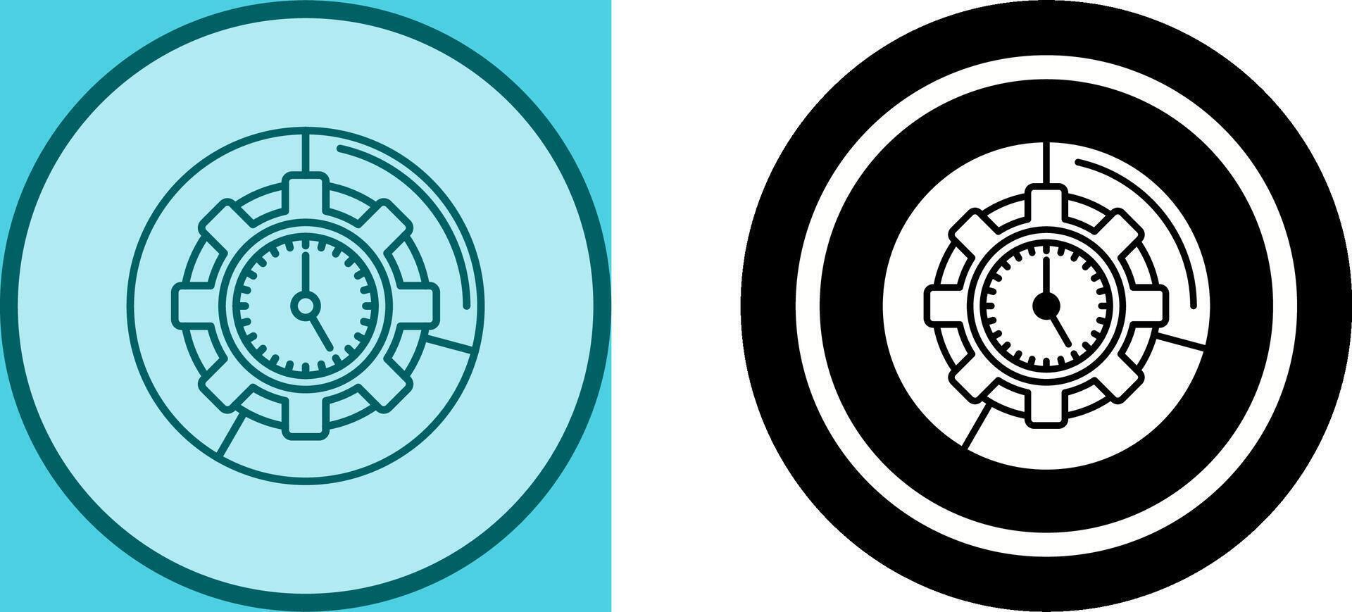 Time Management Icon Design vector