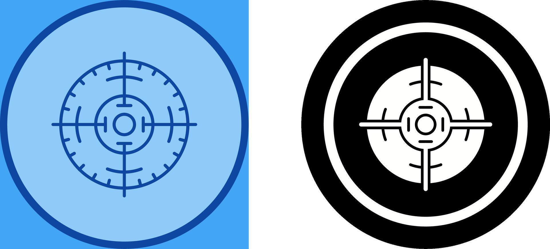 Target Icon Design vector