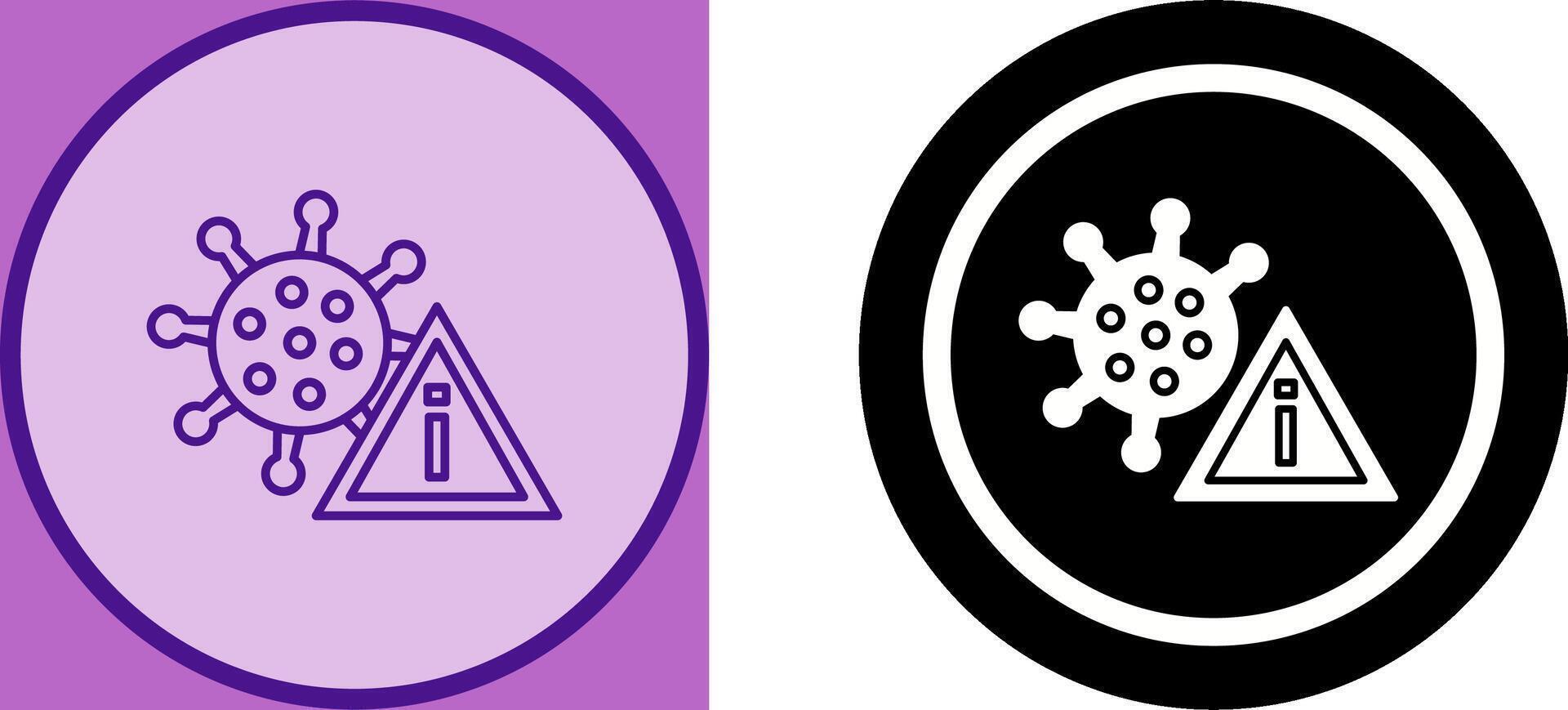 Coronavirus Icon Design vector