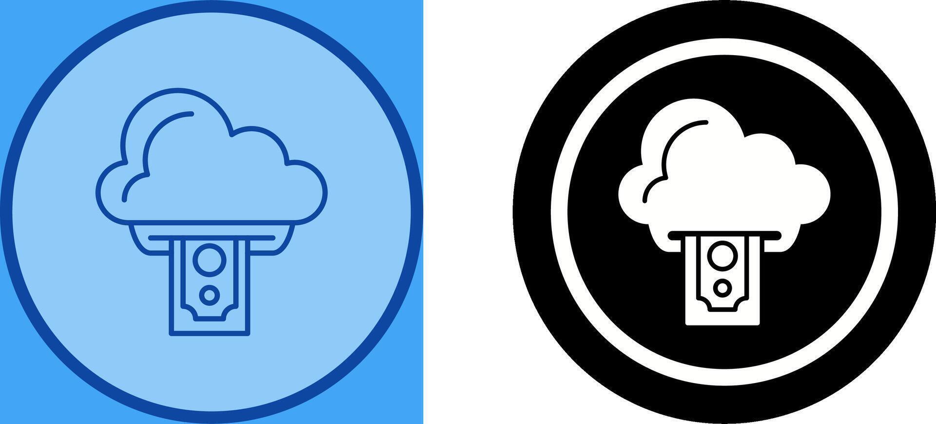 Cloud Computing Icon Design vector