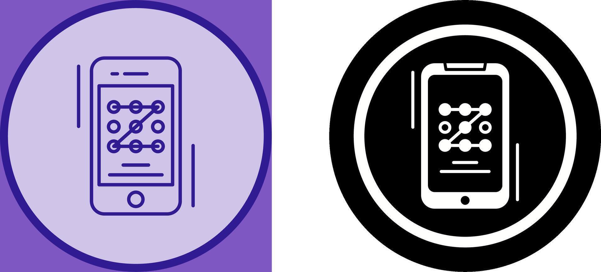Pattern Code Icon Design vector