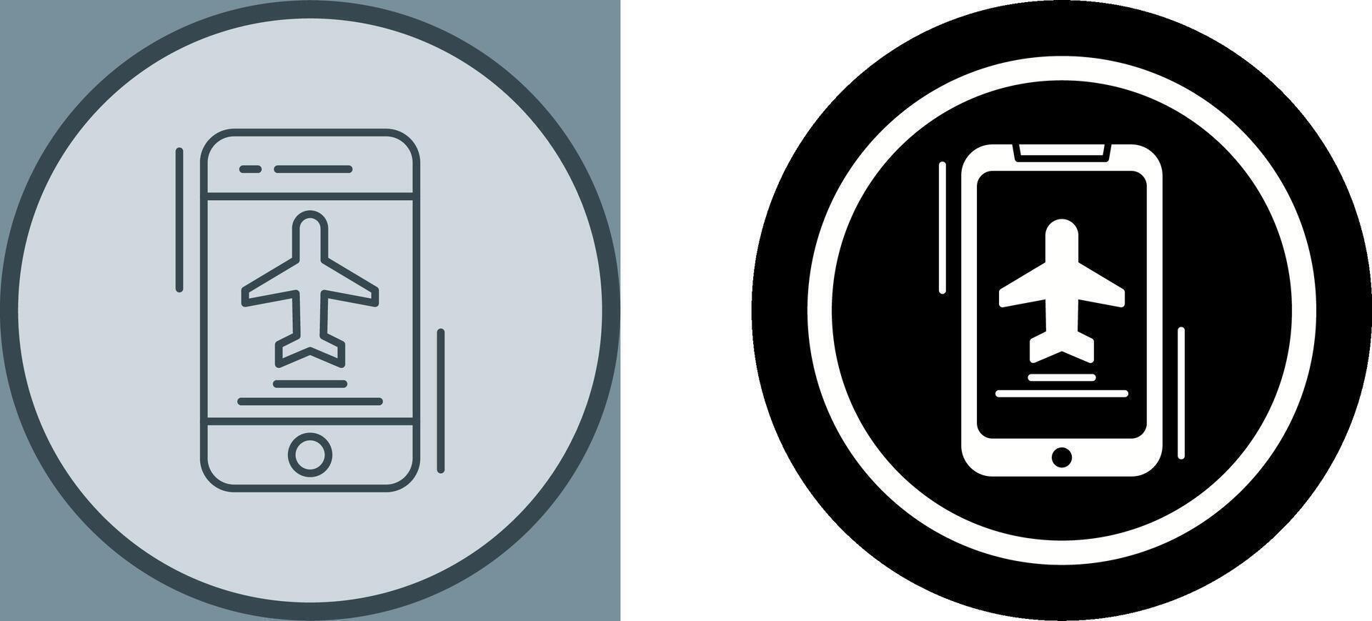 Airplane Icon Design vector