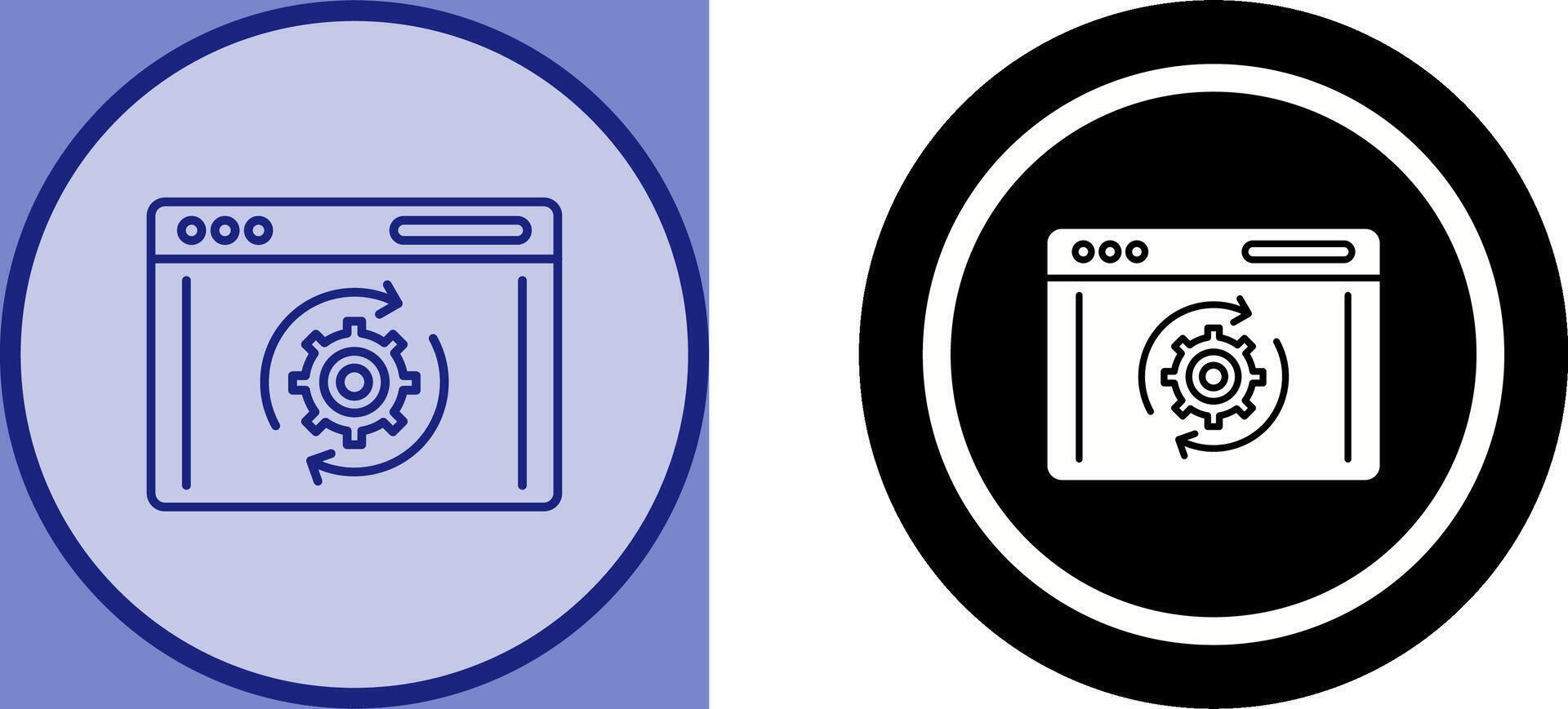 Recovery Icon Design vector