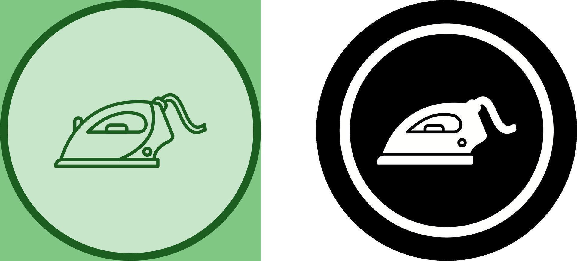 Iron Icon Design vector