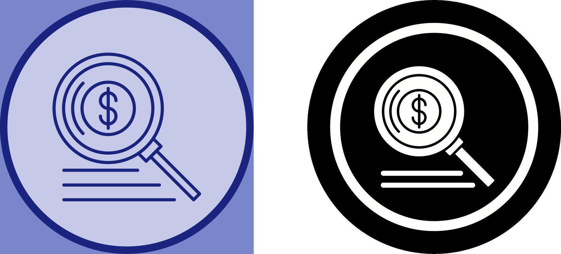Search Icon Design vector